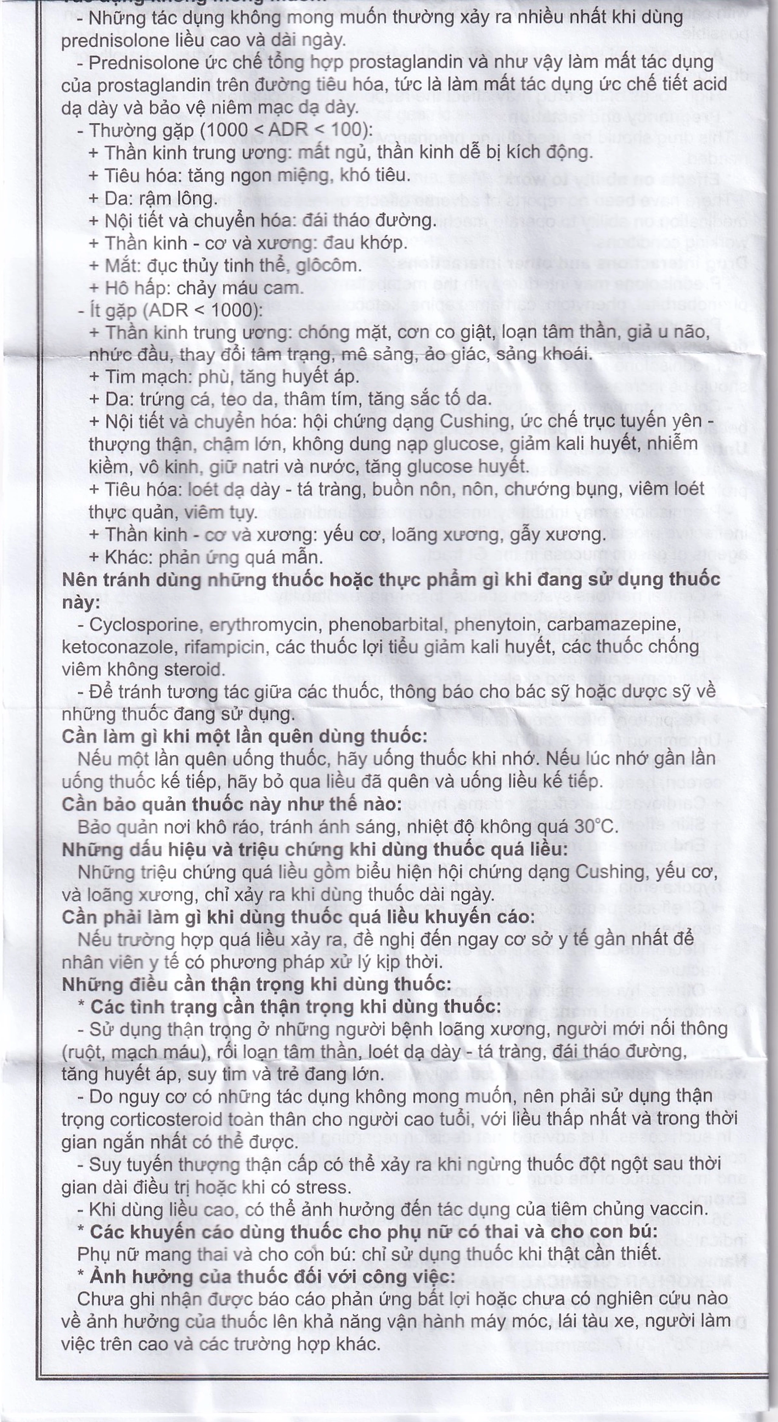 Viên sủi Sovepred Mekophar điều trị viêm khớp dạng thấp, lupus ban đỏ toàn thân (30 viên) 