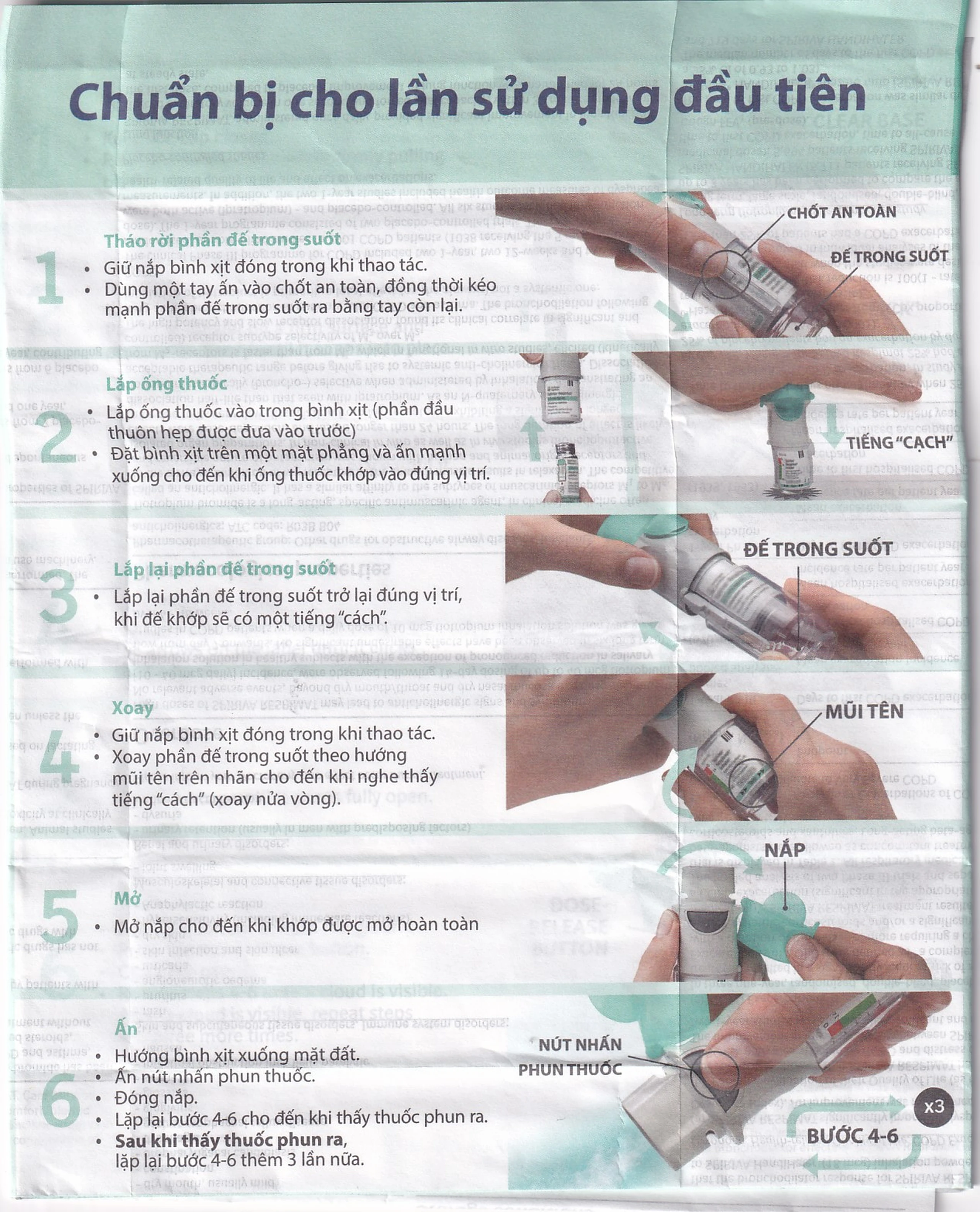 Bình xịt Spiriva Respimat Boehringer điều trị viêm phế quản mạn (30 liều)