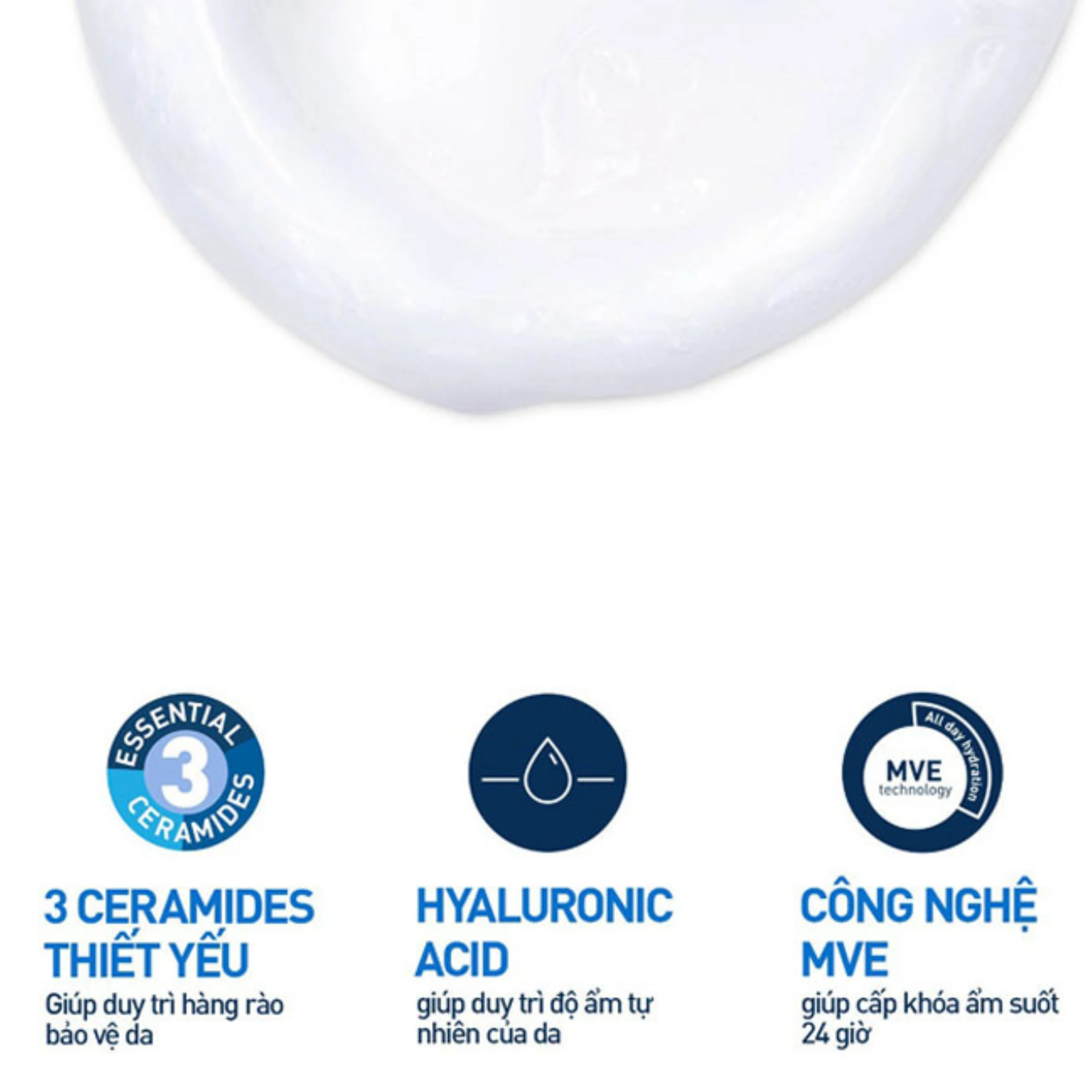 Sữa rửa mặt cho da thường và khô Cerave Hydrating Cleanser 473ml