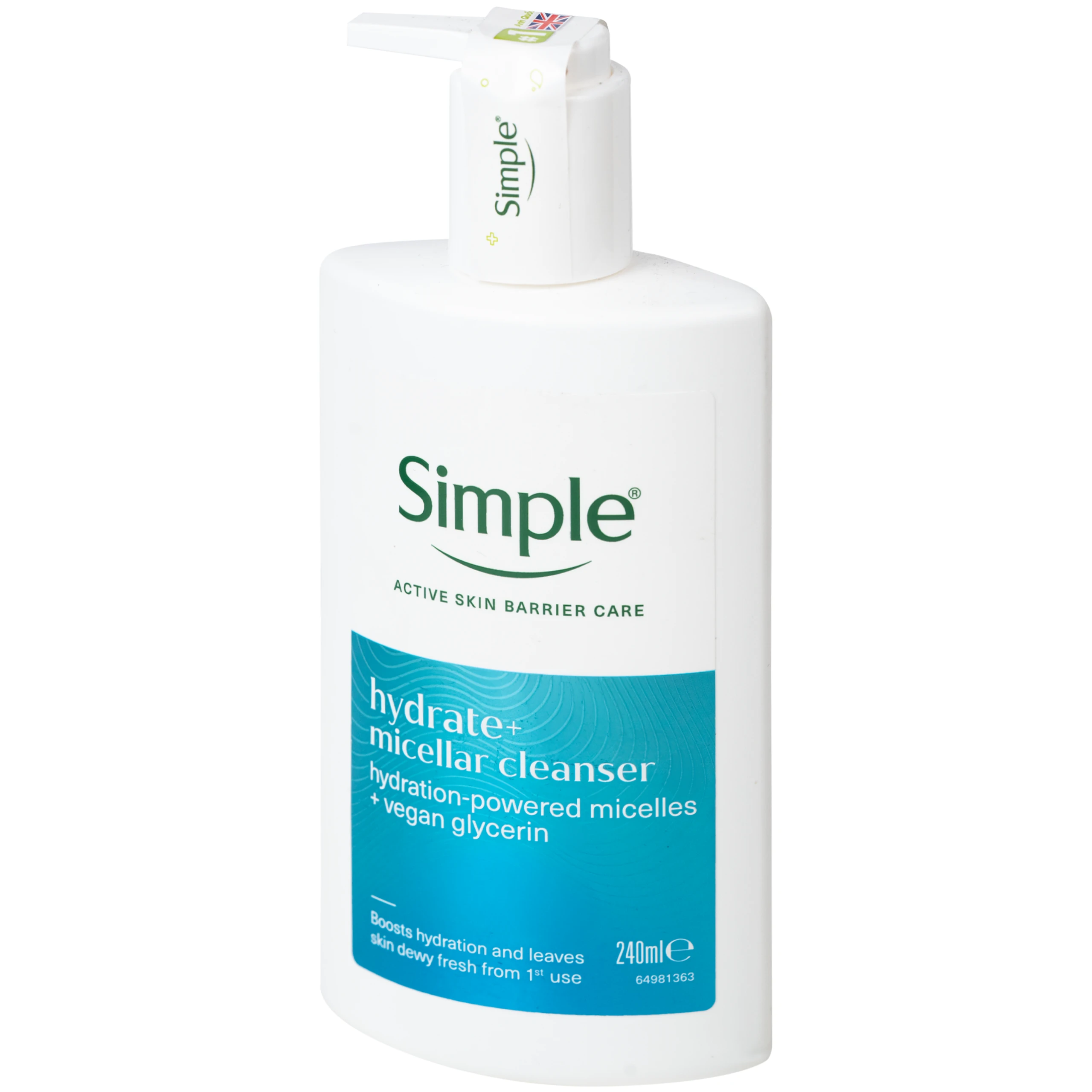 Sữa rửa mặt Simple cấp ẩm căng mướt Hydrate (240ml) 3
