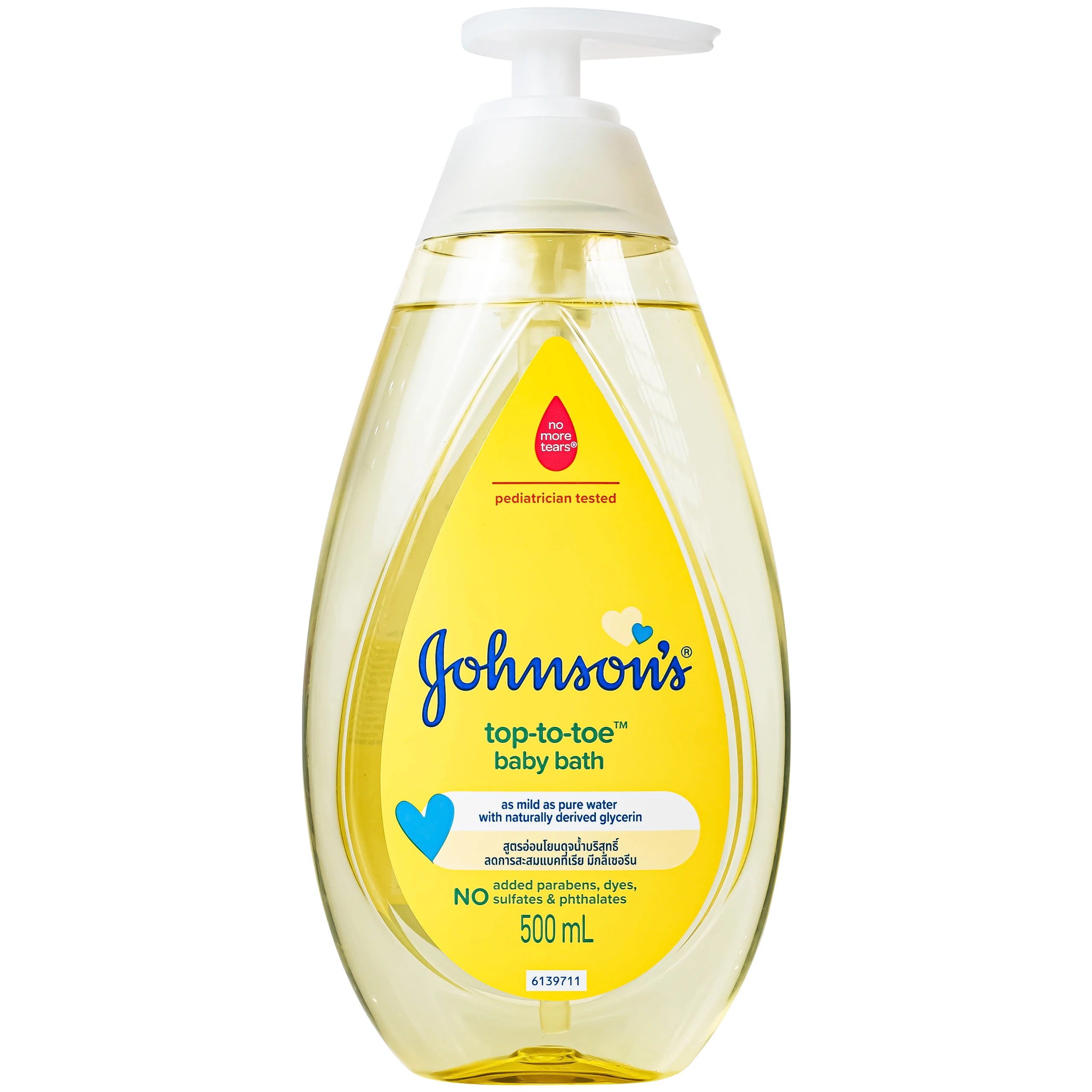 Sữa Tắm Gội Toàn Thân Johnson's Top To Toe Baby Wash 500ml