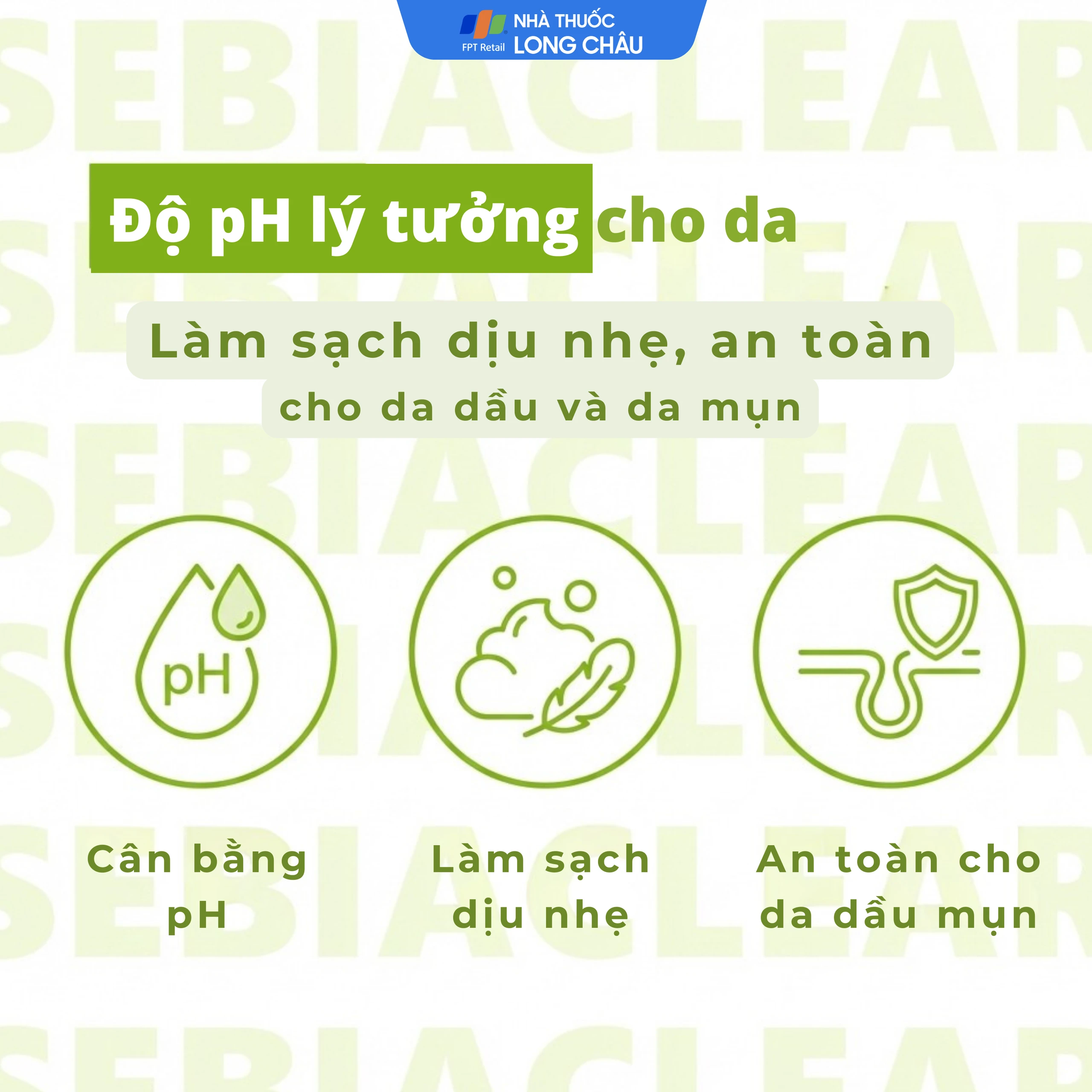 Gel rửa mặt và loại bỏ tế bào chết không chứa xà phòng SVR Sebiaclear Gel Moussant 55ml