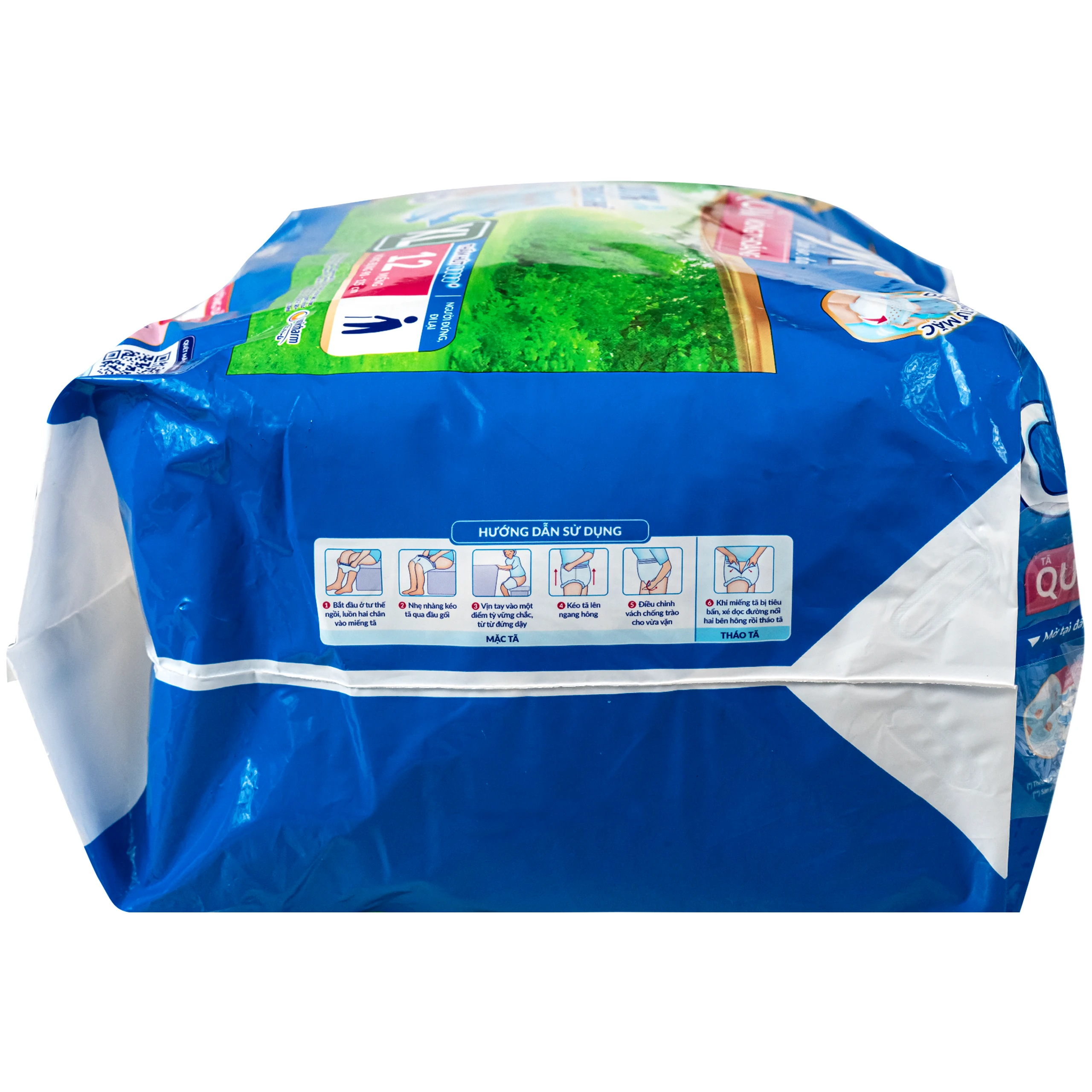 Tã quần Caryn mỏng thoáng cho người lớn size XL - Gói 12 miếng (vòng bụng 90 - 125 cm) 5