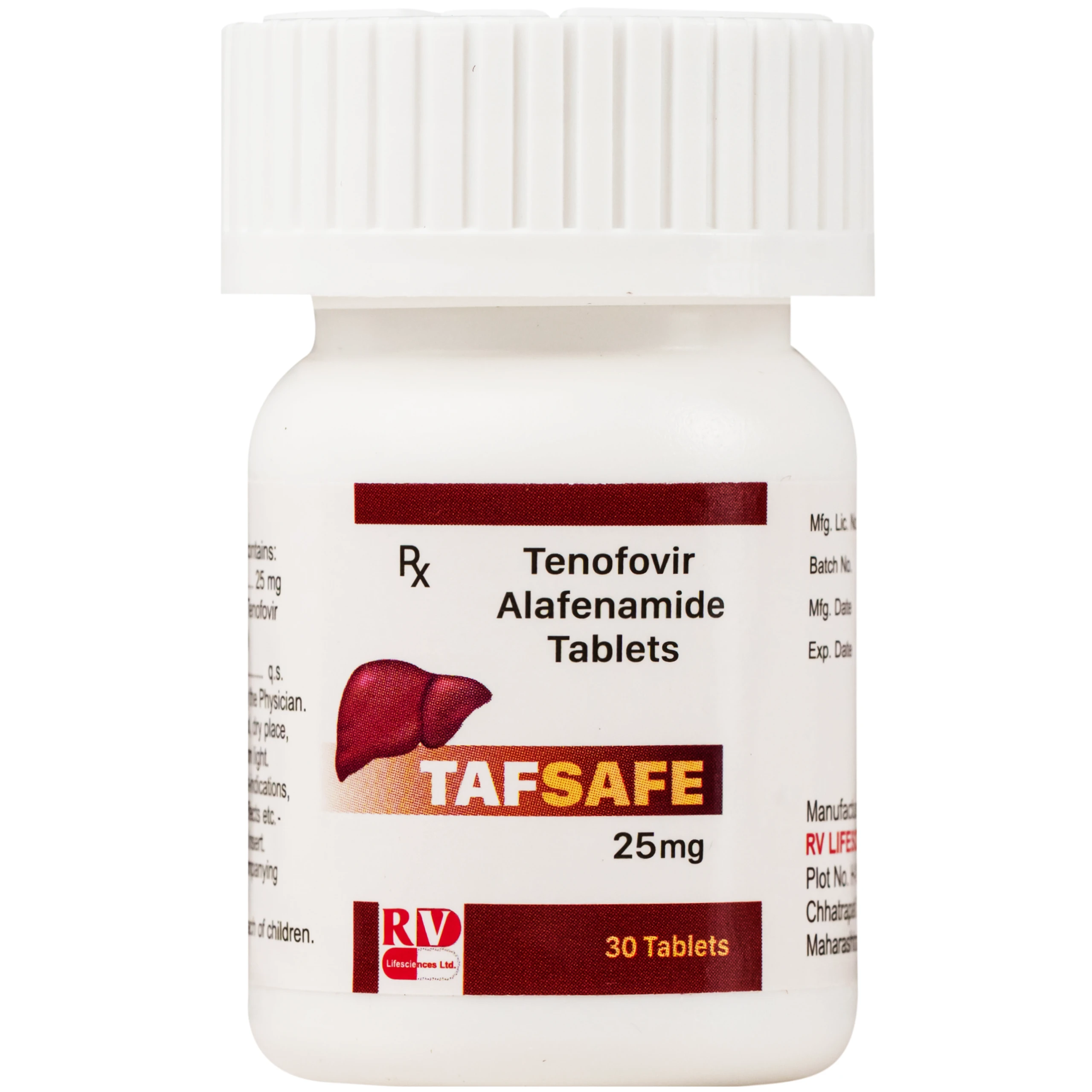 Thuốc Tafsafe 25mg Atra điều trị viêm gan B mạn tính (30 viên) 5