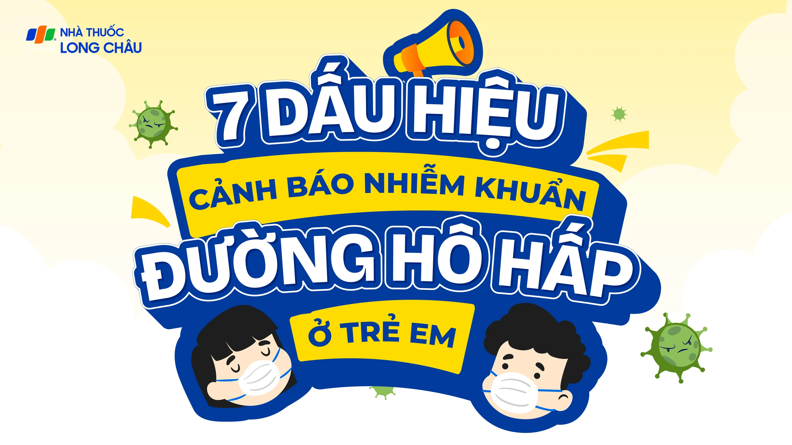 7 dấu hiệu cảnh báo nhiễm khuẩn đường hô hấp ở trẻ em
