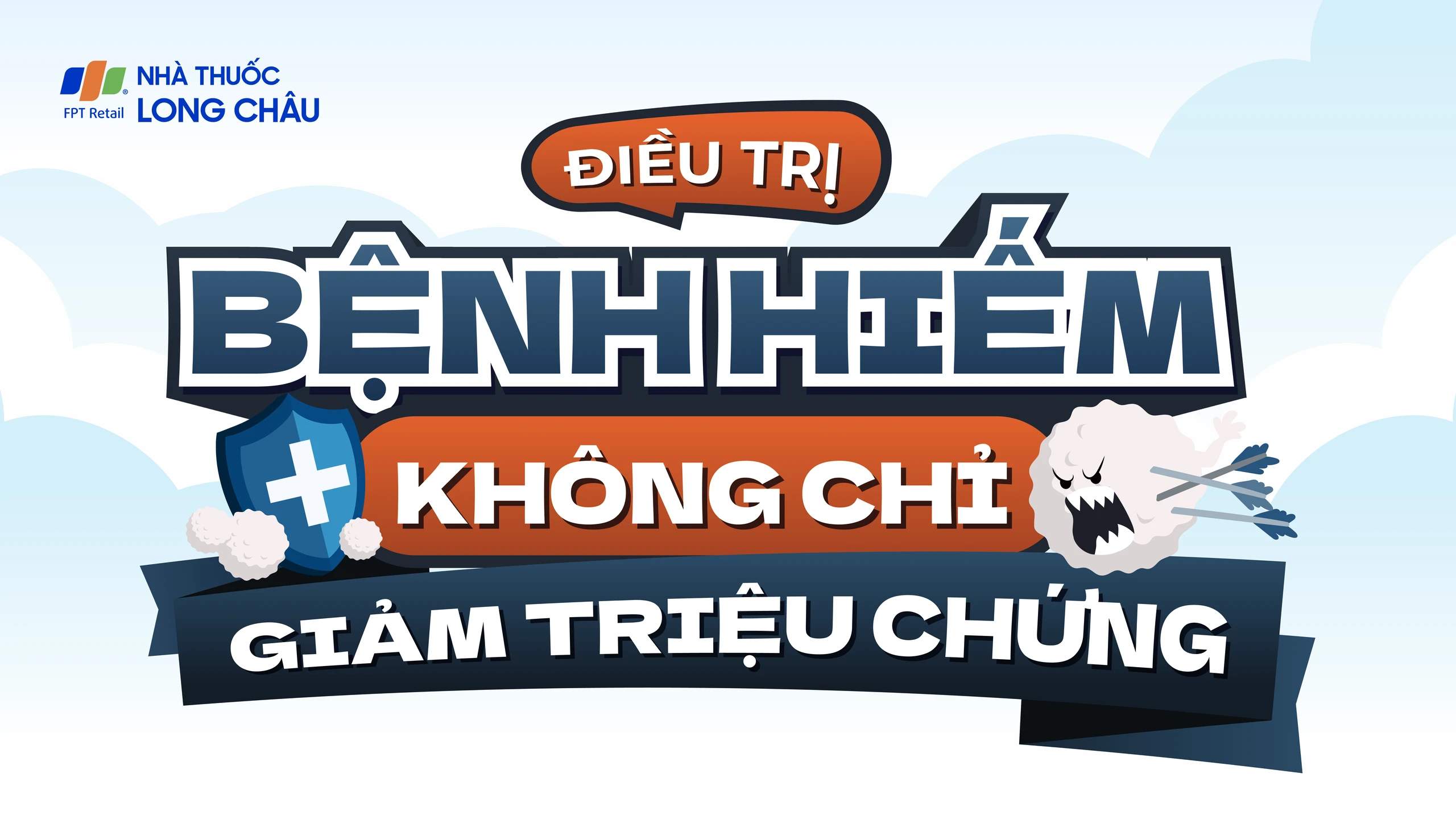 [Infographic] Điều trị bệnh hiếm - Không chỉ giảm triệu chứng