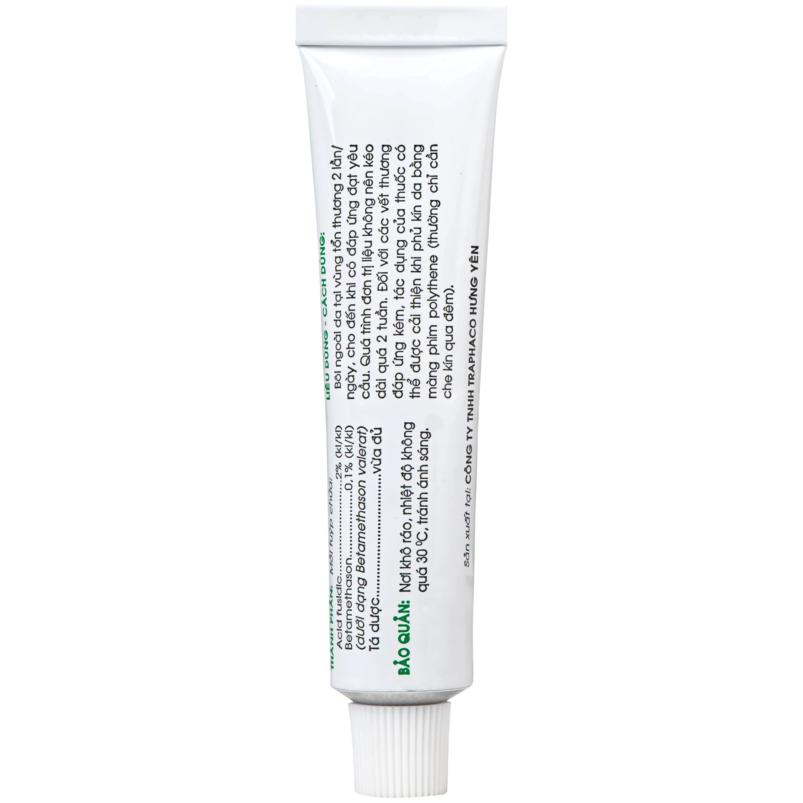 Thuốc bôi Trafudic - B Traphaco điều trị viêm da nhiễm khuẩn và chàm nhiễm trùng (Tuýp 15g) 6