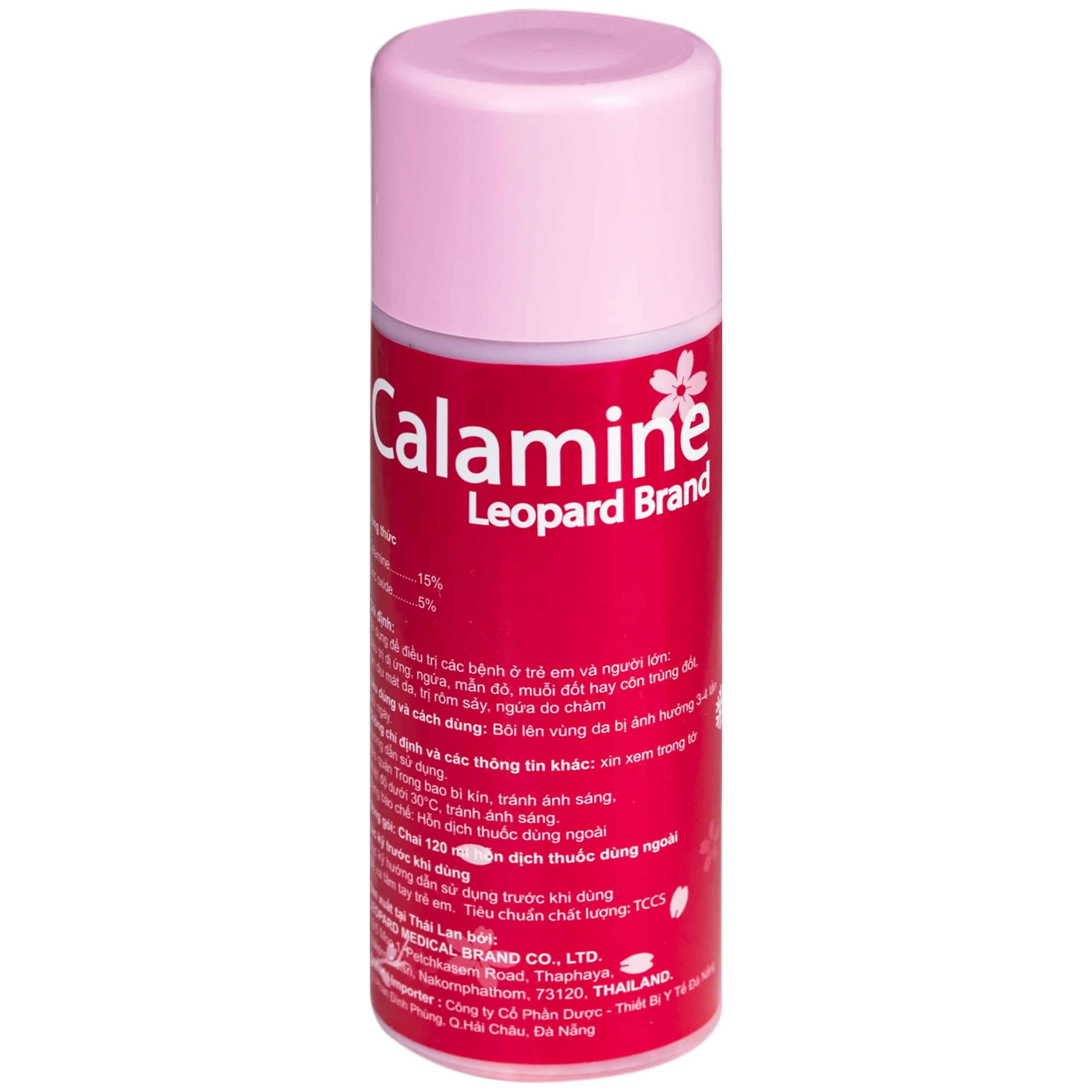 Thuốc Calamine Leopard Brand điều trị dị ứng, ngứa, mẫm đỏ, muỗi đốt hay con trùng đốt, làm dịu mát da, trị rôm sảy, ngứa do chàm (120 ml) 3