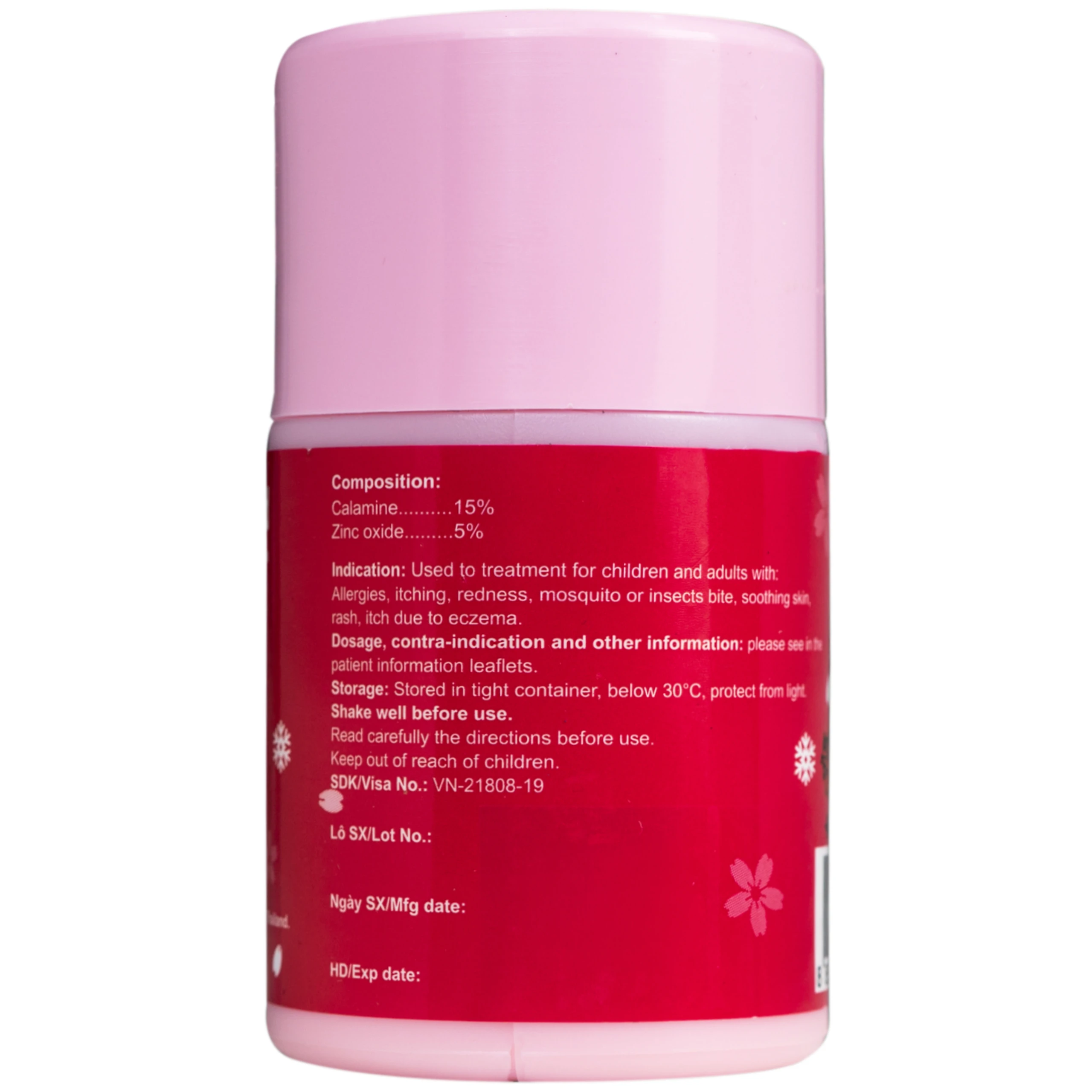 Thuốc Calamine Leopard Brand điều trị dị ứng, ngứa, mẫm đỏ, muỗi đốt hay con trùng đốt, làm dịu mát da, trị rôm sảy, ngứa do chàm (60 ml) 2