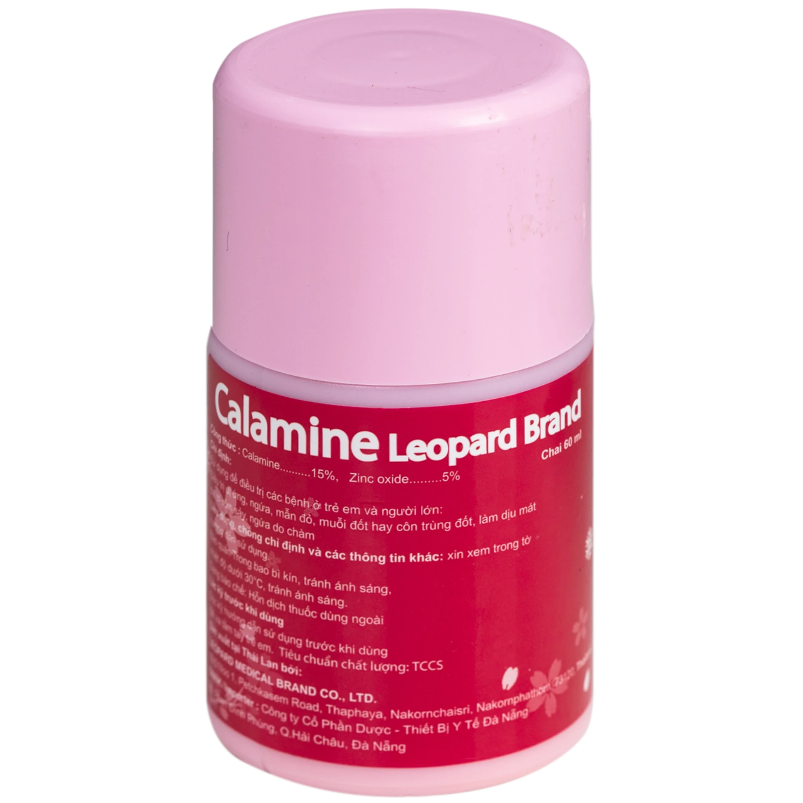 Thuốc Calamine Leopard Brand điều trị dị ứng, ngứa, mẫm đỏ, muỗi đốt hay con trùng đốt, làm dịu mát da, trị rôm sảy, ngứa do chàm (60 ml) 3