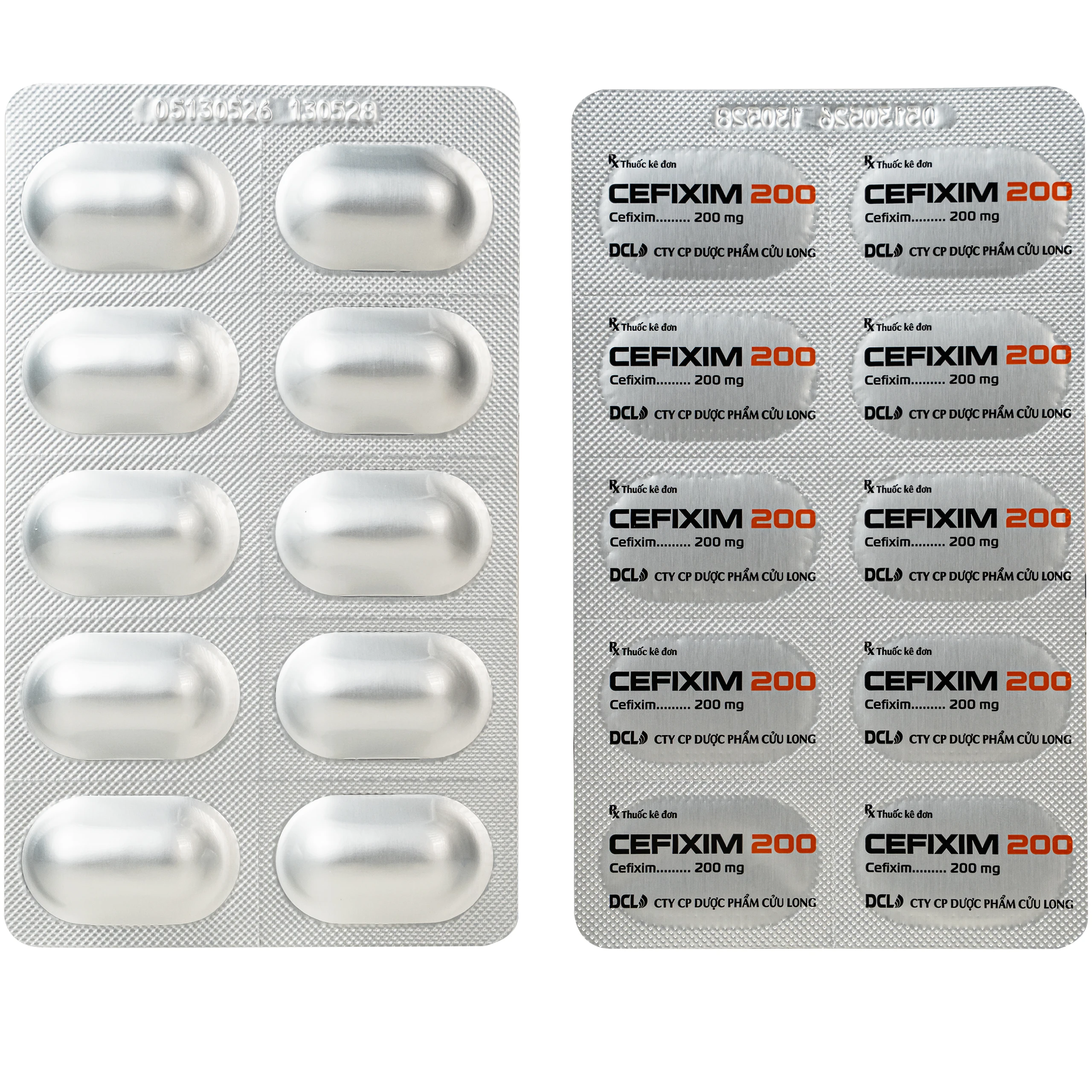Thuốc Cefixim 200mg Pharimexco điều trị nhiễm khuẩn (2 vỉ x 10 viên) 5