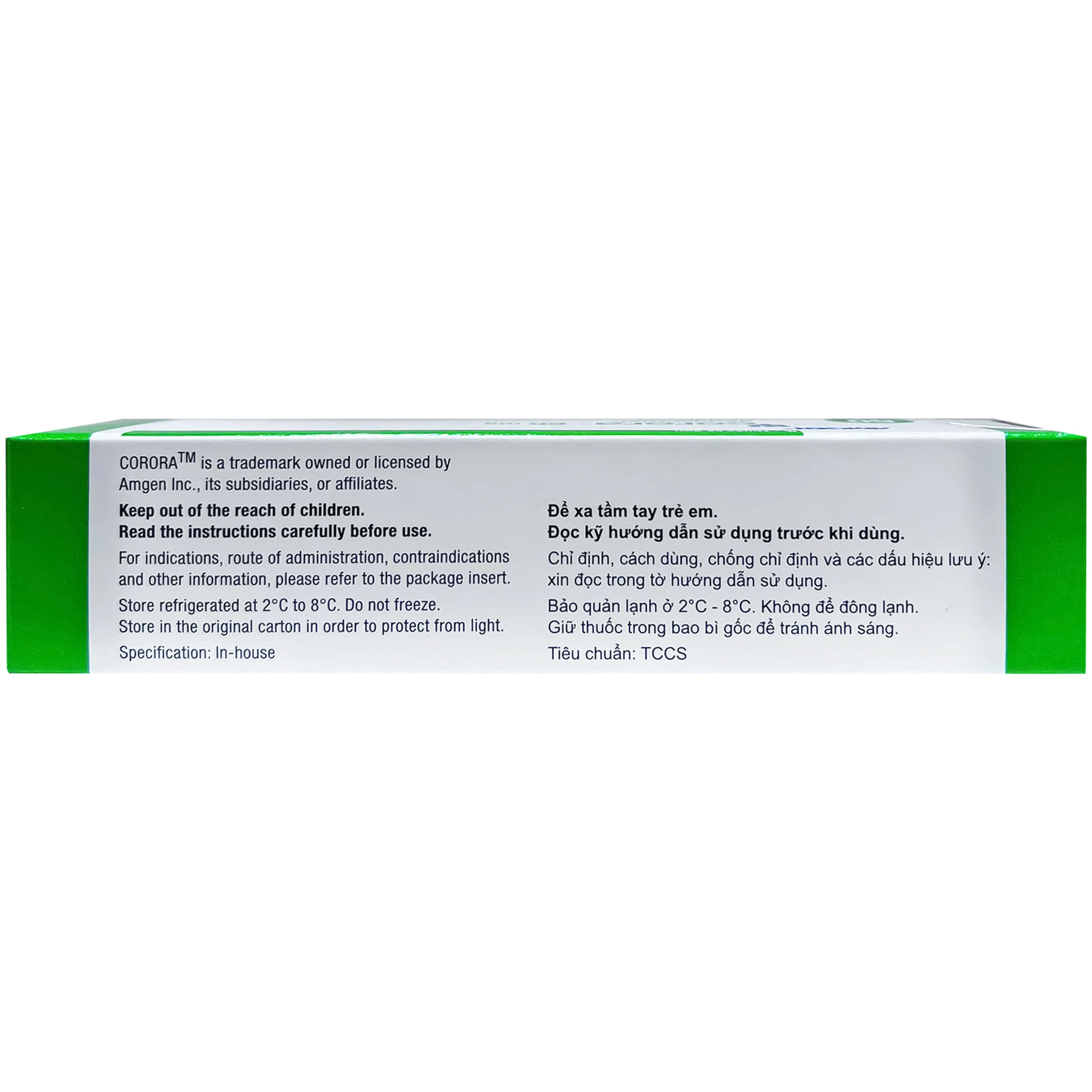 Thuốc Corora 60MG/ML điều trị các chứng loãng xương, chống huỷ xương