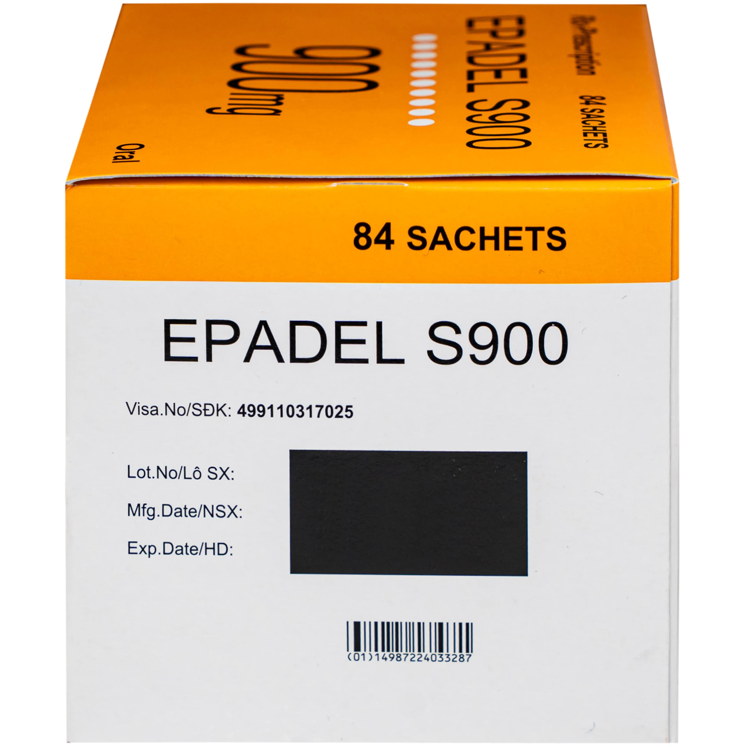 Thuốc Epadel 900mg Catalent điều trị tăng lipid máu (mỡ máu) và xơ vữa động mạch (84 gói) 4