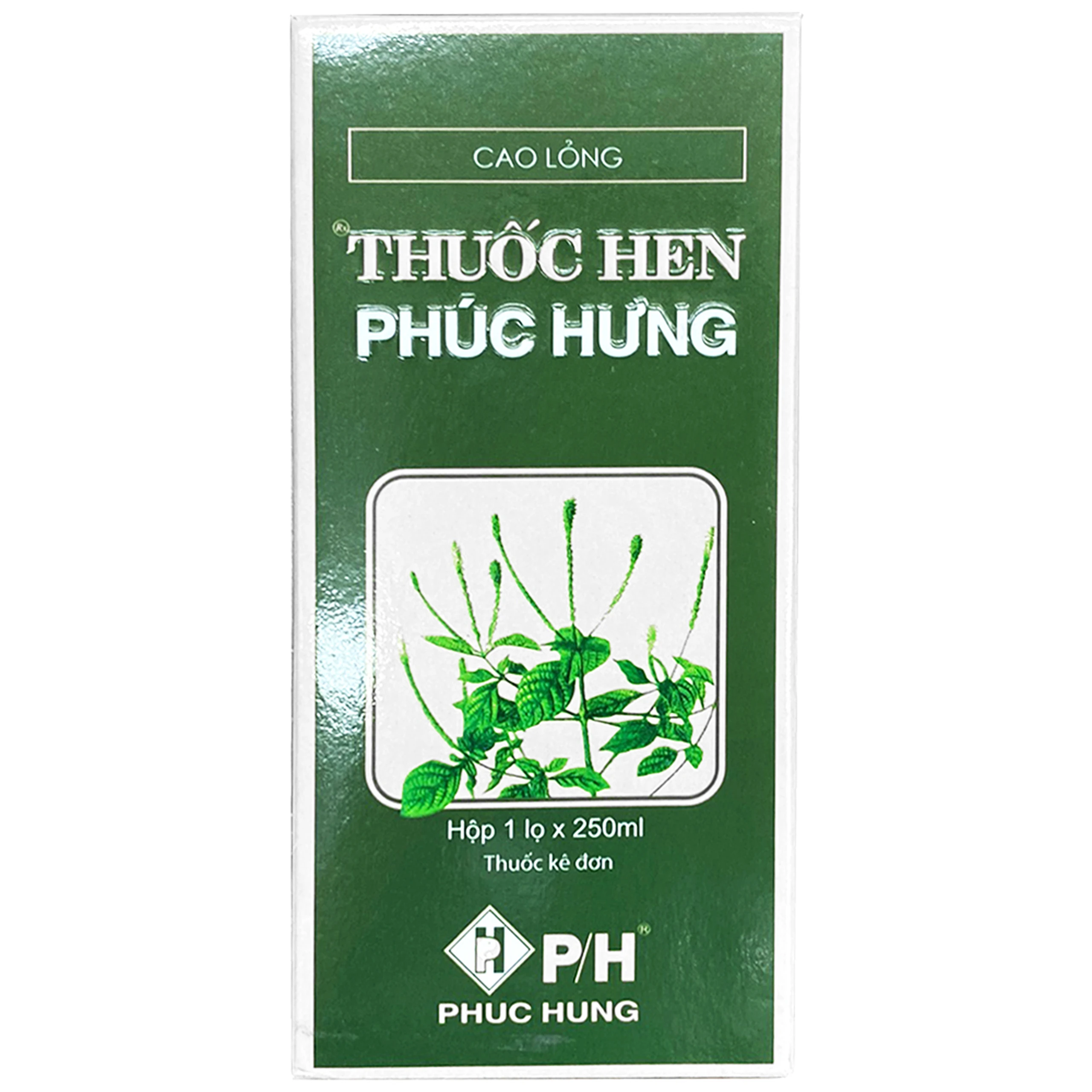 Cao lỏng thuốc hen Phúc Hưng 250ml điều trị hen phế quản, viêm phế quản mạn tính