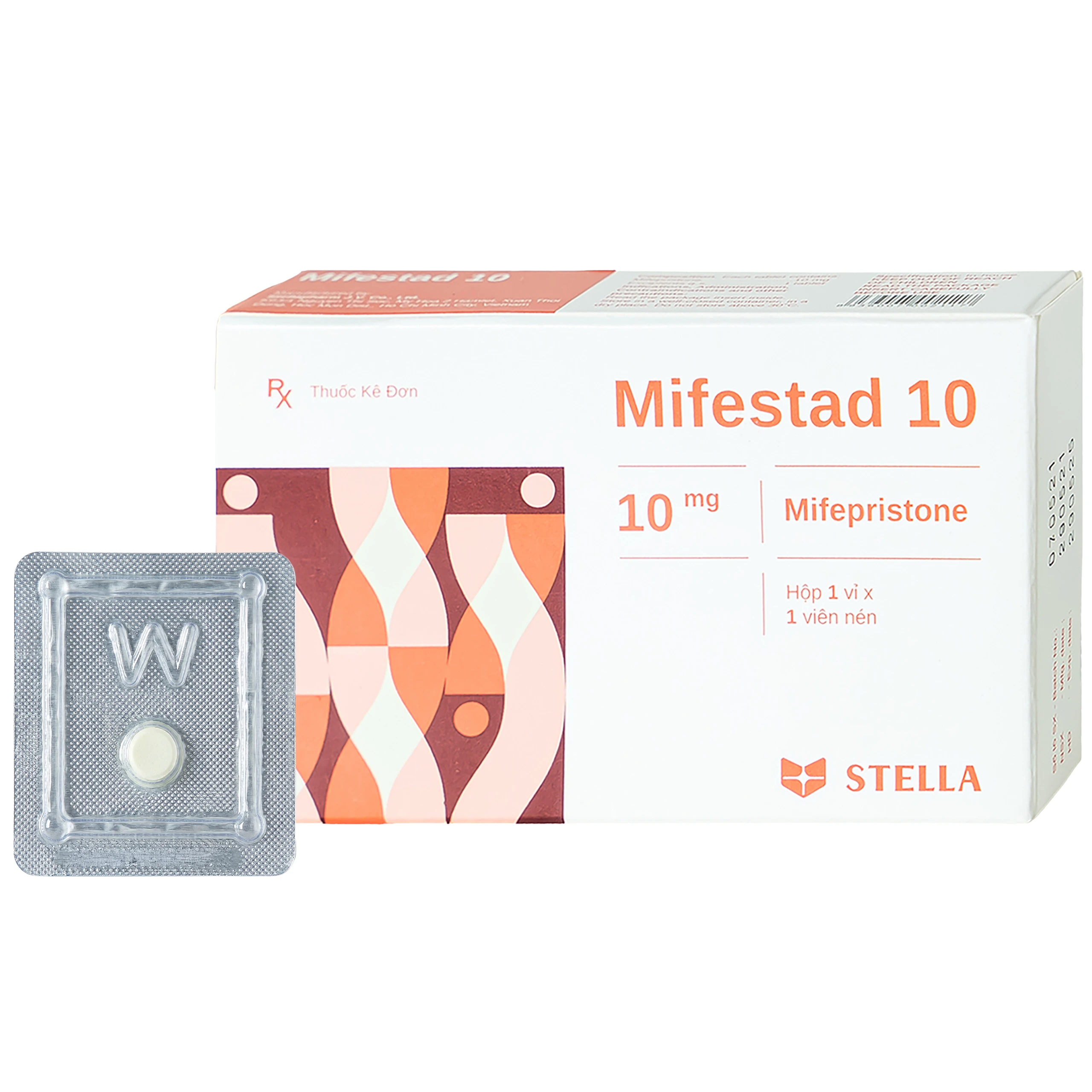Thuốc Mifestad 10 Stella điều trị tránh thai khẩn cấp trong 120 giờ sau khi giao hợp (1 viên) 1