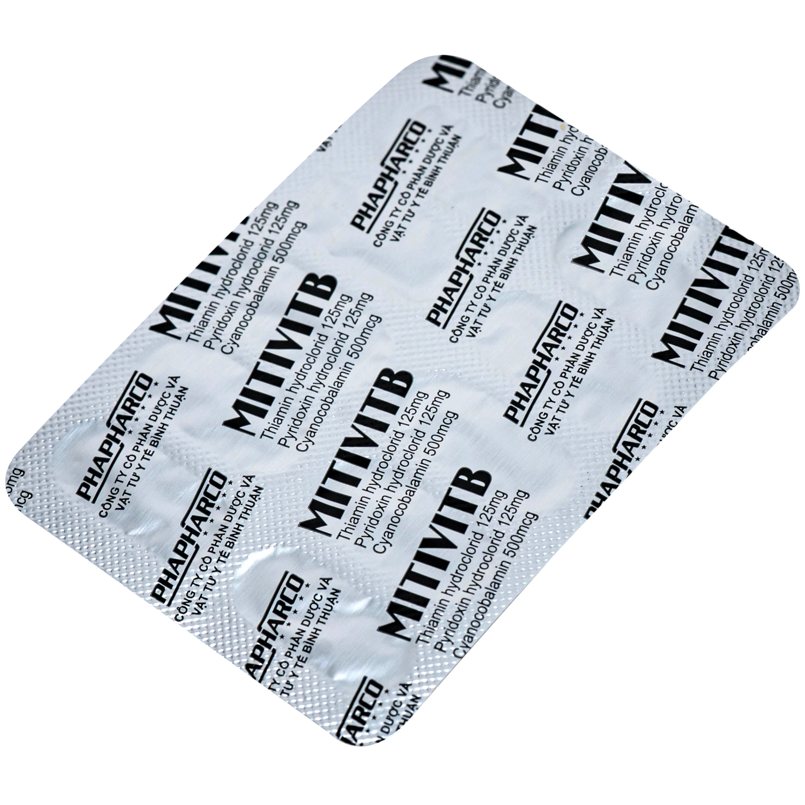 Thuốc bổ Mitivit B Bình Thuận bổ sung vitamin nhóm B (3 vỉ x 10 viên) 6