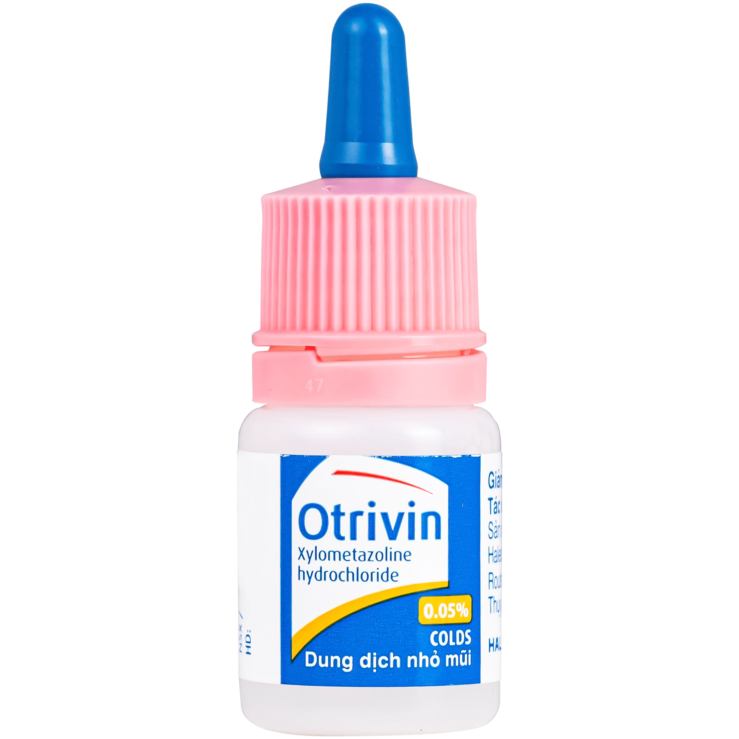 Thuốc nhỏ mũi Otrivin 0.05% Haleon điều trị nghẹt mũi, sung huyết mũi họng (10ml) 5