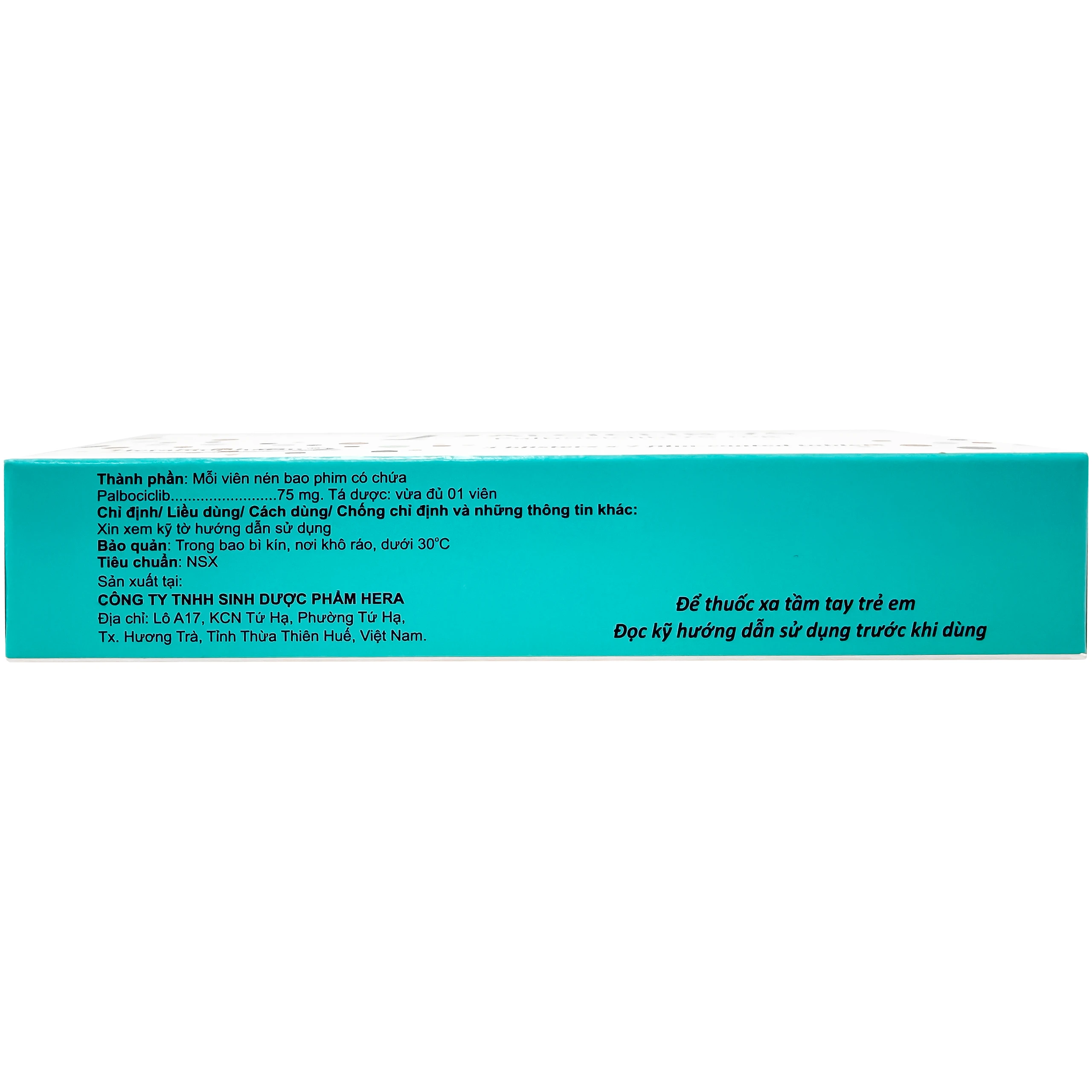 Thuốc Palciclib cap 75mg điều trị ung thư vú (3 vỉ x 7 viên) 3