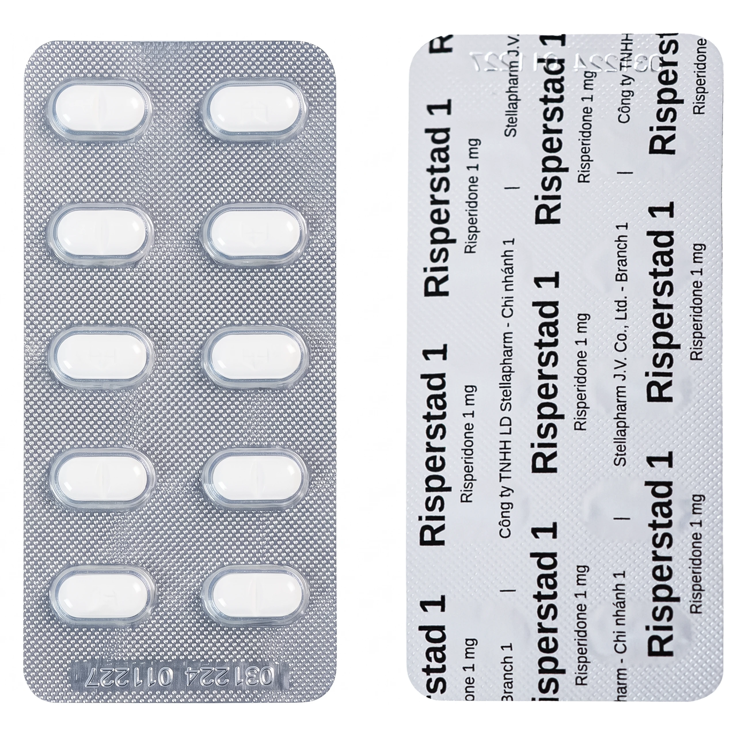 Thuốc Risperstad 1 Stella điều trị bệnh tâm thần phân liệt (6 vỉ x 10 viên) 4