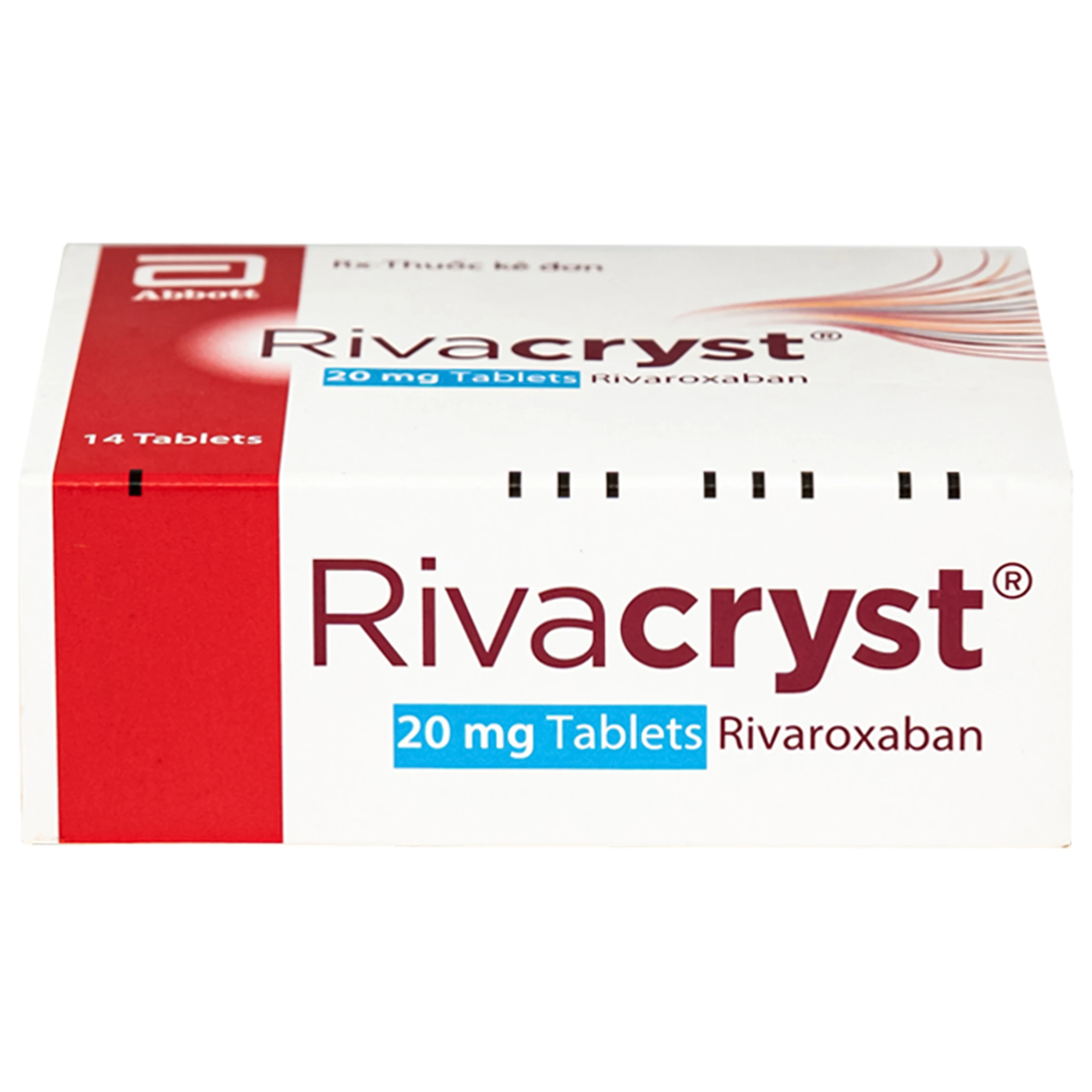 Thuốc Rivacryst 20mg Abbott điều trị dự phòng đột quỵ, huyết khối tĩnh mạnh (1 vỉ x 14 viên) 4