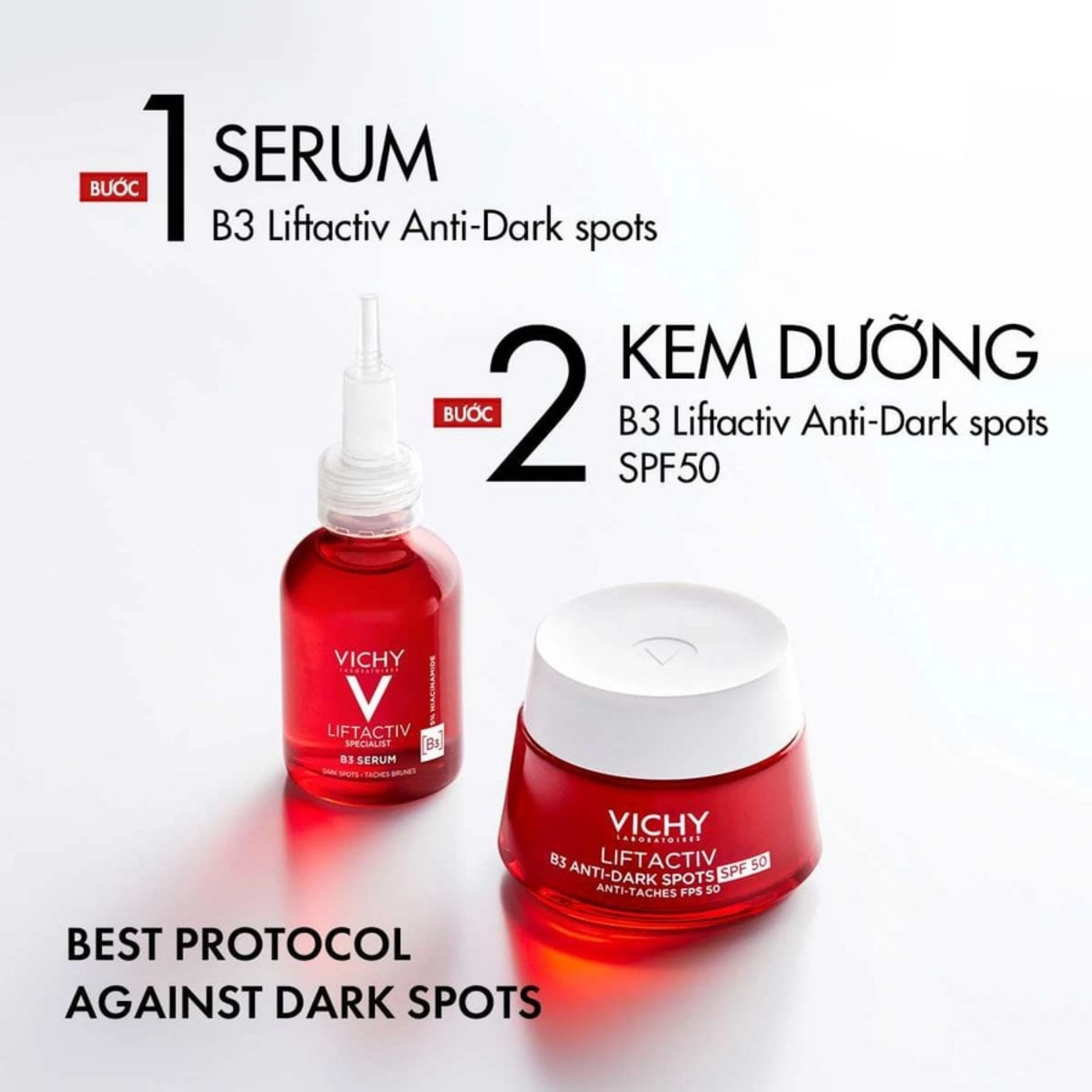 Tinh chất ngăn ngừa thâm nám, đốm nâu Liftactiv Specialist B3 Serum 30ml Vichy