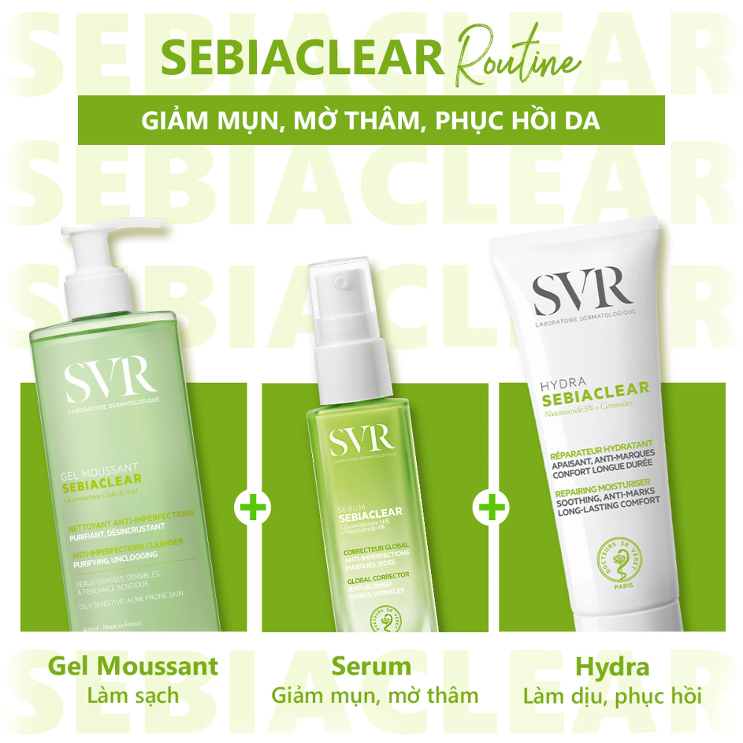 Tinh chất SVR Sebiaclear Serum giảm mụn mờ thâm, làm mịn da (30ml) 7