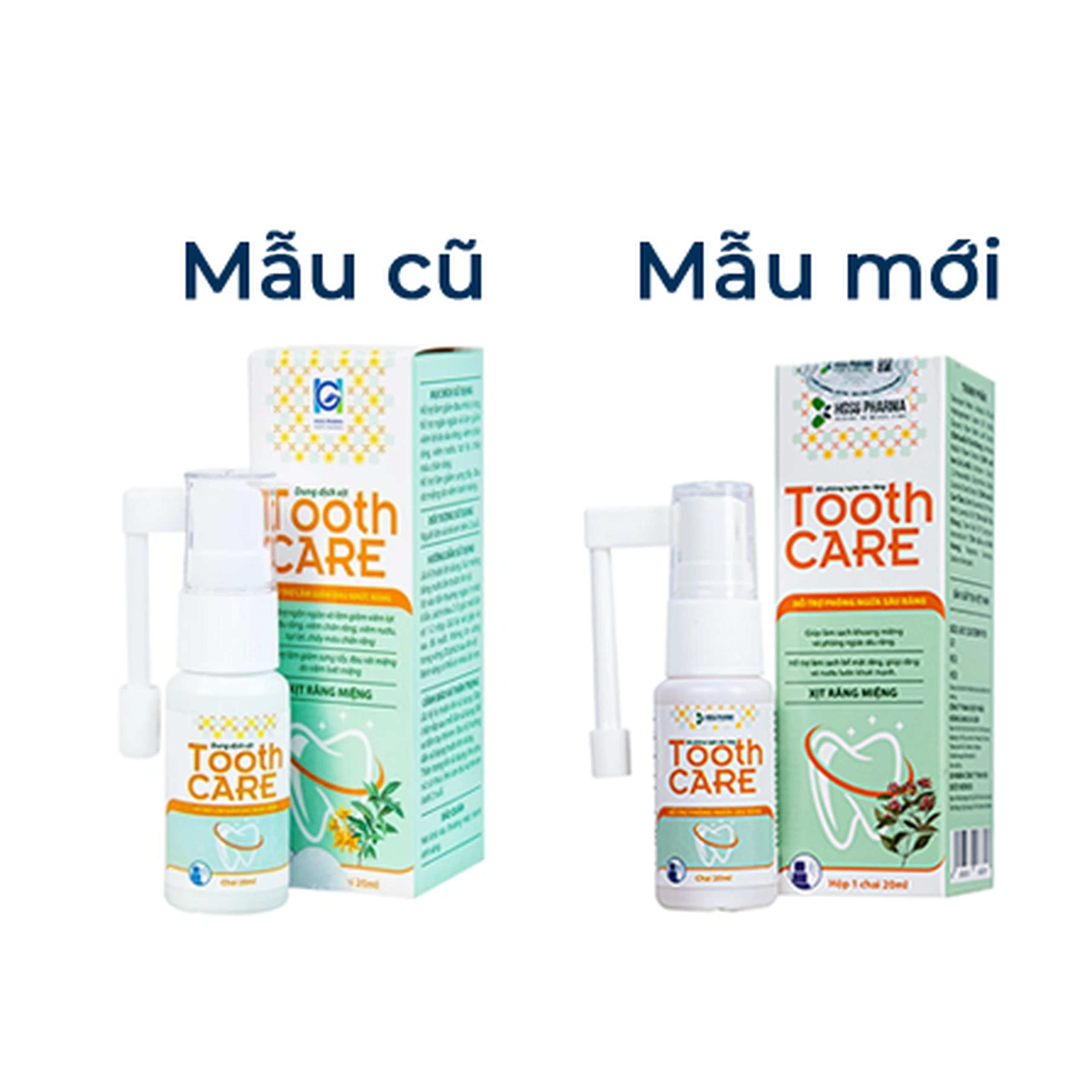 Xịt giảm đau nhức răng, viêm nướu Tooth Care 20ml