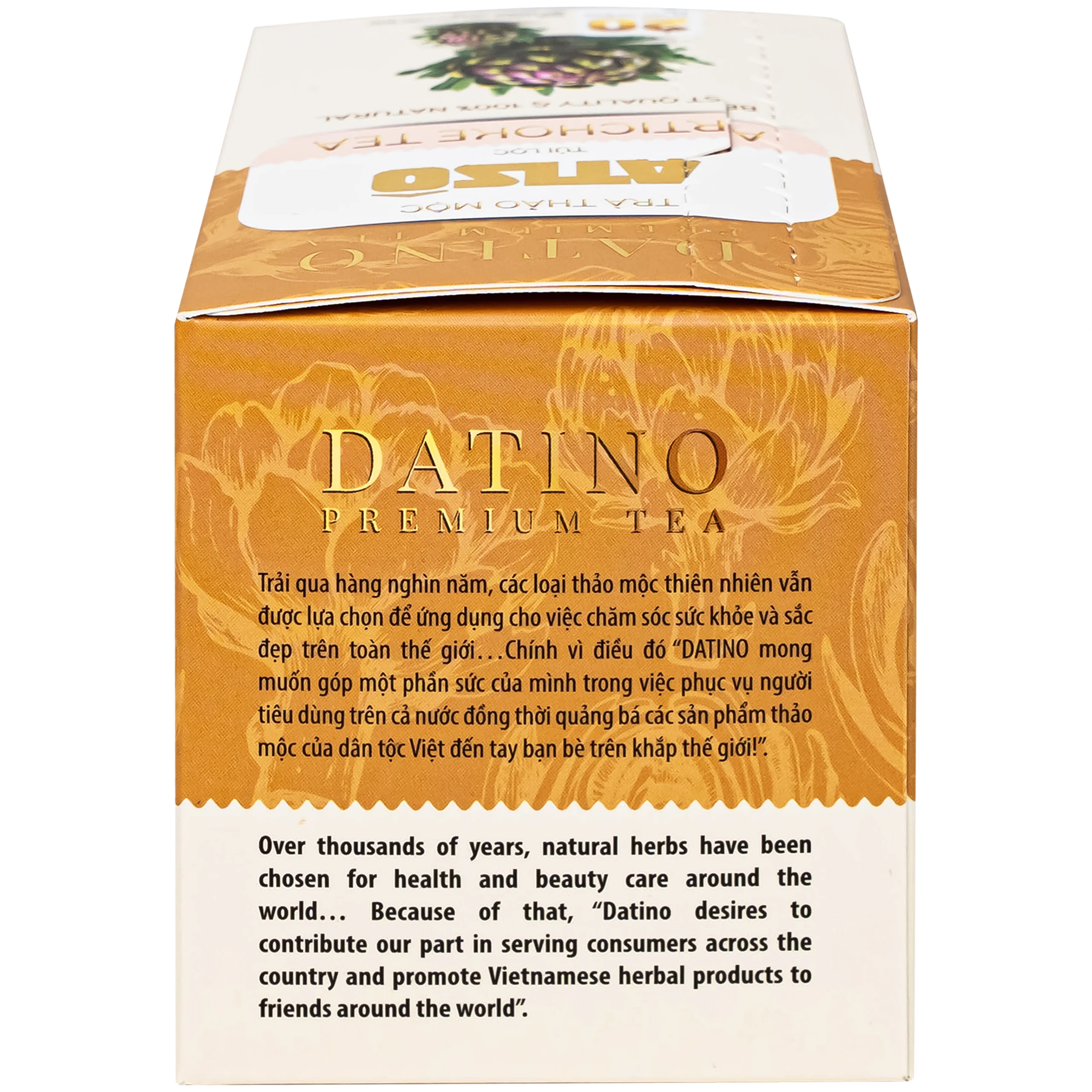 Trà Thảo Mộc Atiso Datino Premium Tea (20 túi lọc x 2g)