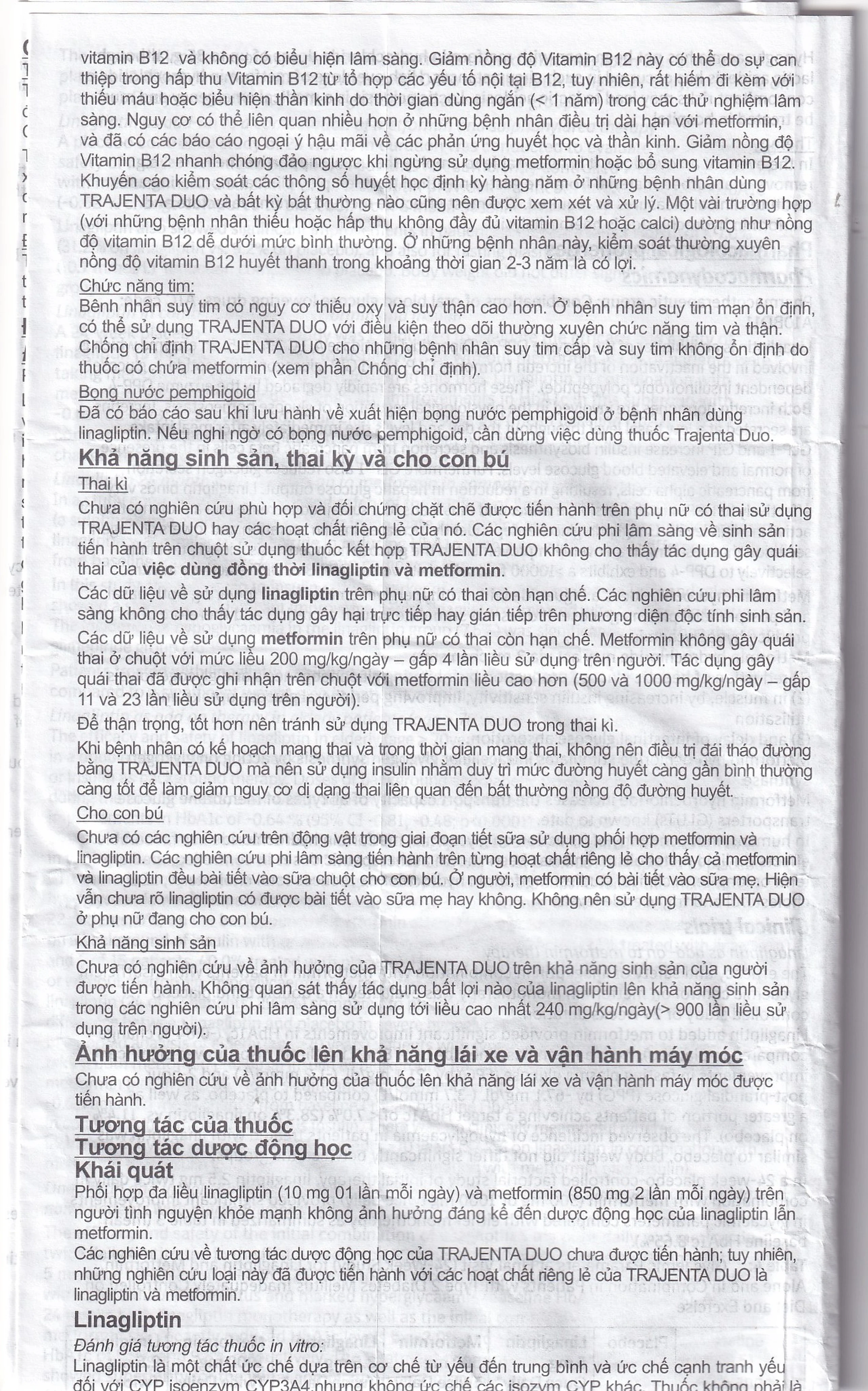 Thuốc Trajenta Duo 2.5mg/850mg Boehringer điều trị đái tháo đường típ 2 (14 viên)