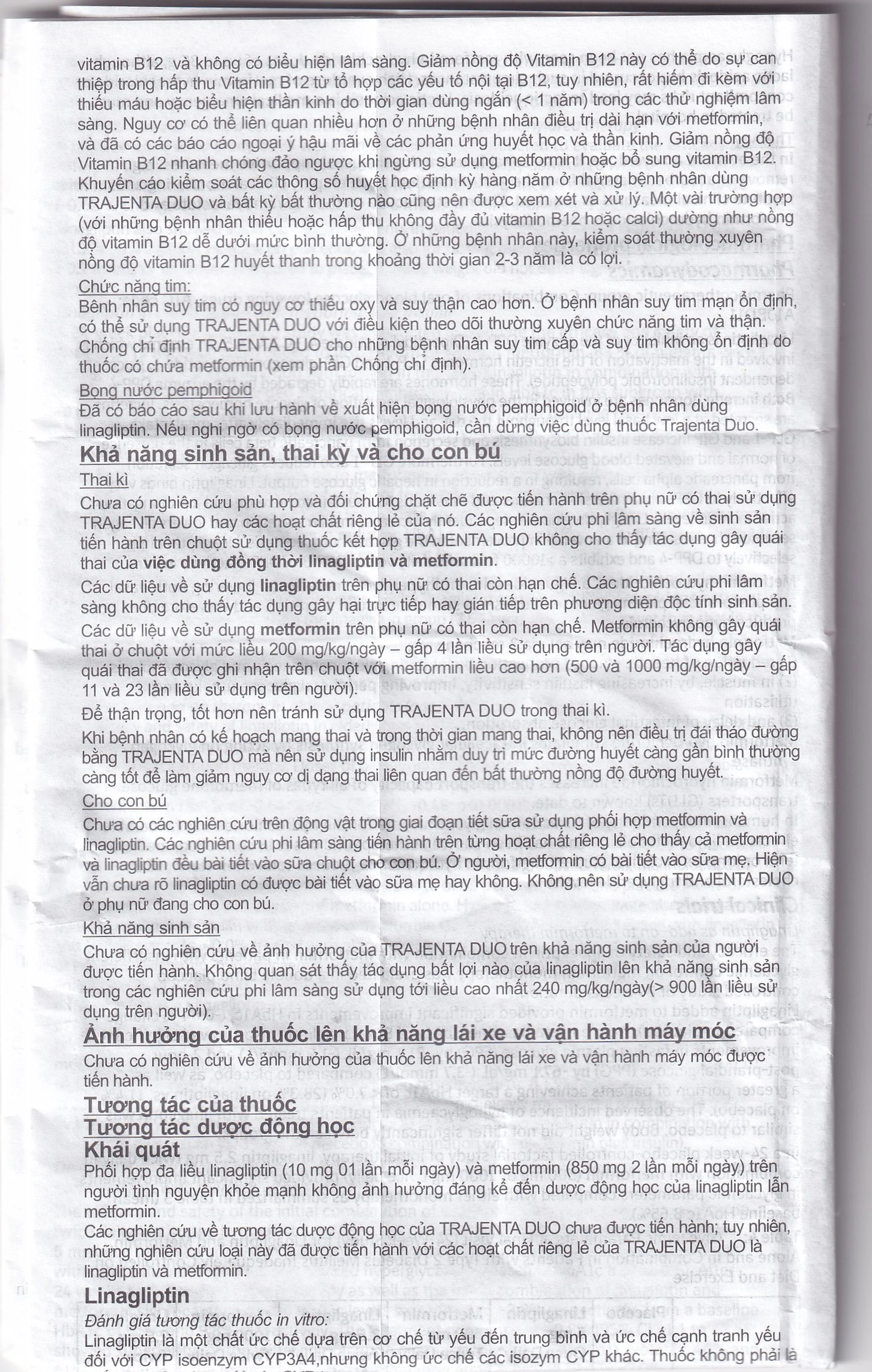 Thuốc Trajenta Duo 2.5mg/850mg Boehringer điều trị đái tháo đường típ 2 (14 viên)