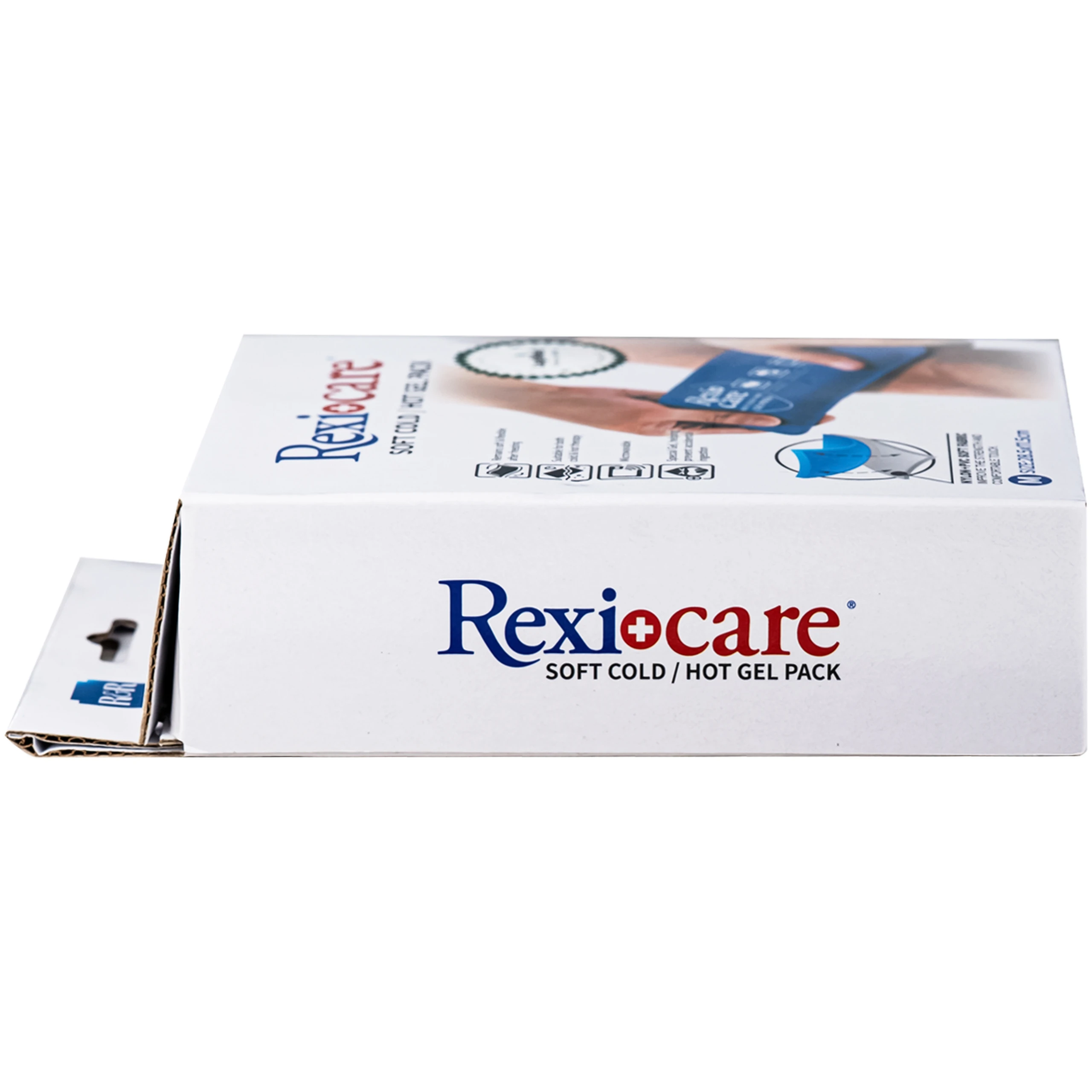 Túi chườm nóng, lạnh Rexicare gel (28.5x11.5cm) Làm giảm co thắt cơ, đau, sưng phù, bầm máy sau chấn thương, thủ thuật nha khoa, côn trùng cắn 5