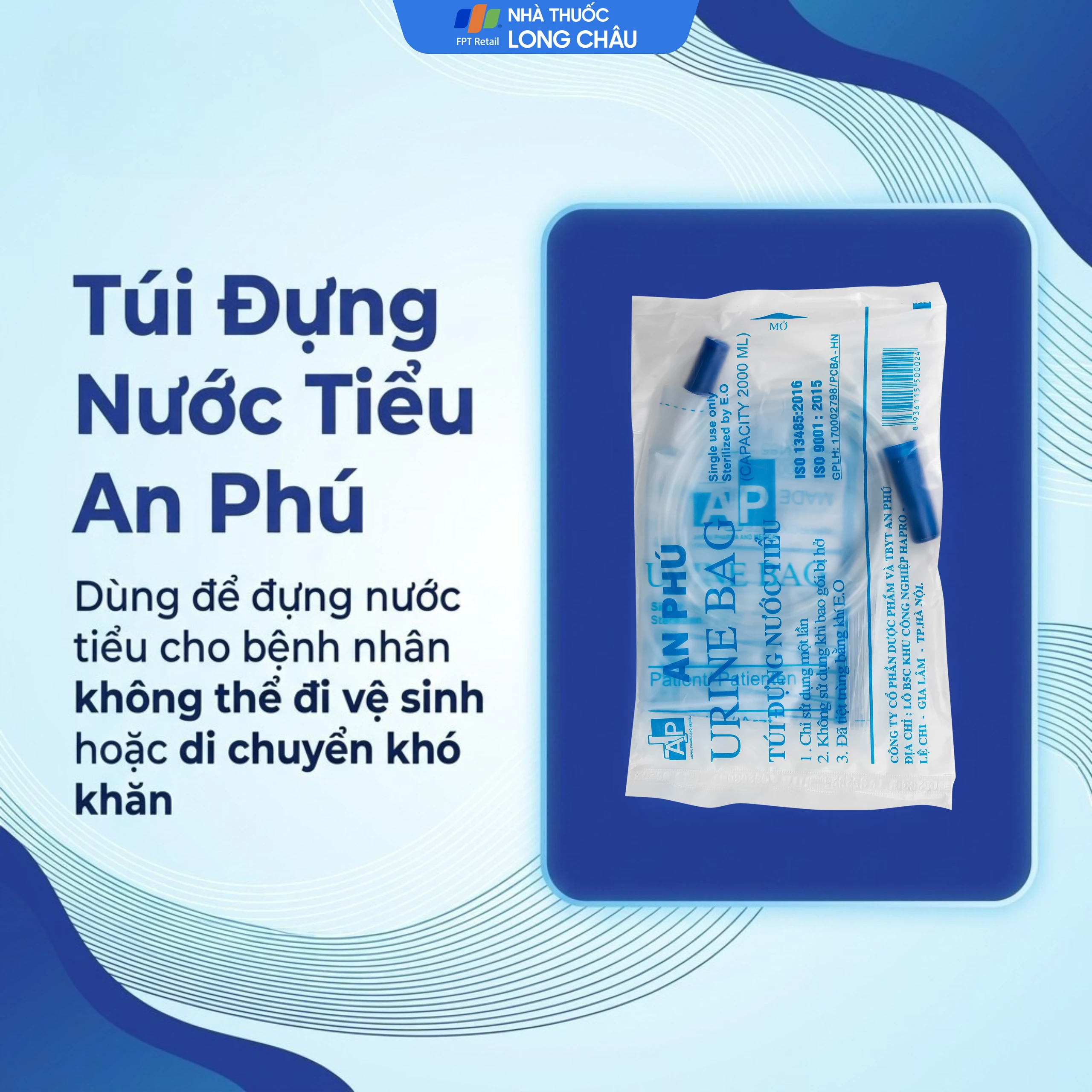 Túi đựng nước tiểu An Phú (10 cái) 2