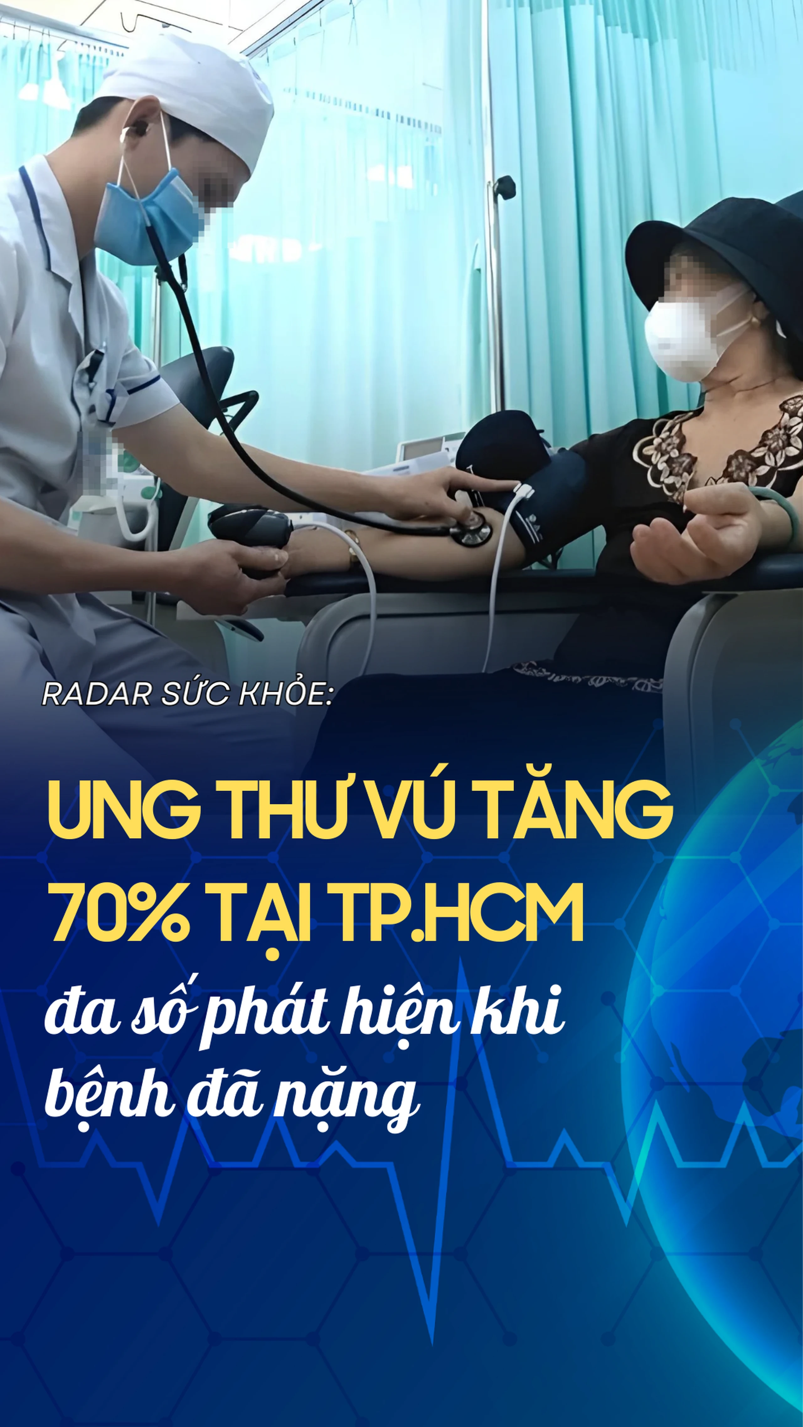 Ung thư vú tăng 70% tại TP.HCM, đa số phát hiện khi bệnh đã nặng