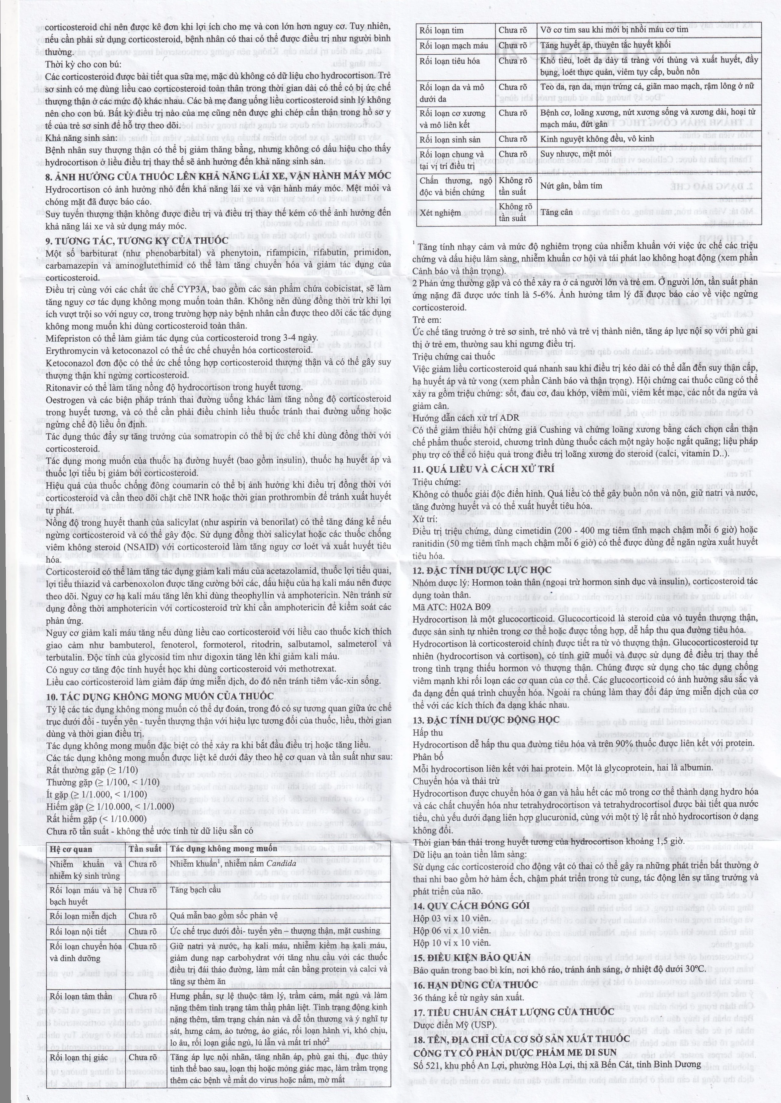 Valgesic 20mg Medisun liệu pháp thay thế tăng sản lượng thận ở trẻ (6 vỉ x 10 viên)