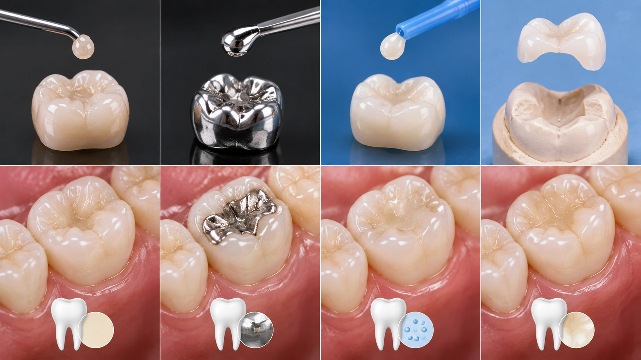 Vật liệu trám răng: Các loại phổ biến và lựa chọn phù hợp