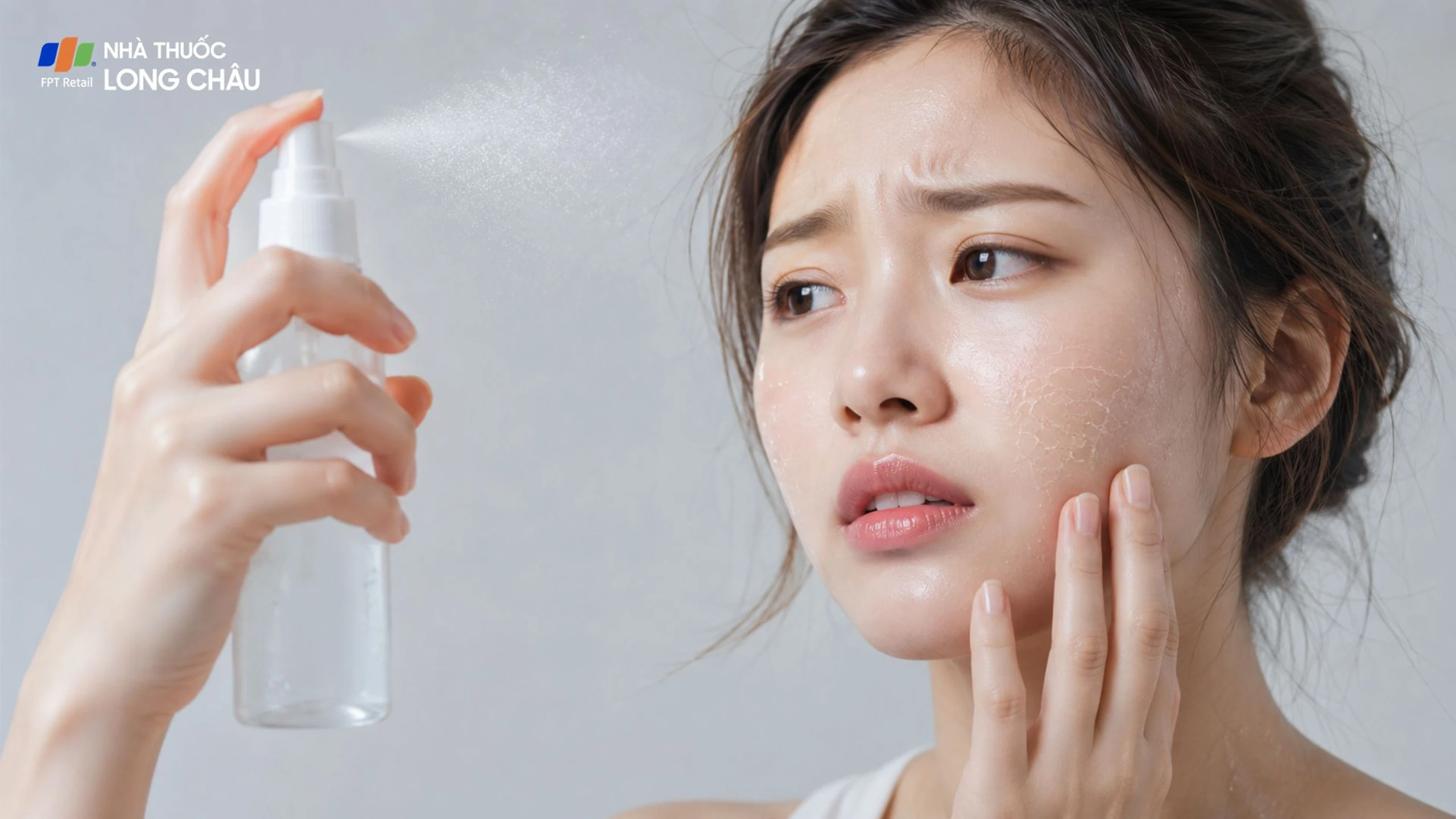 Vì sao xịt khoáng mỗi ngày nhưng da vẫn khô căng?