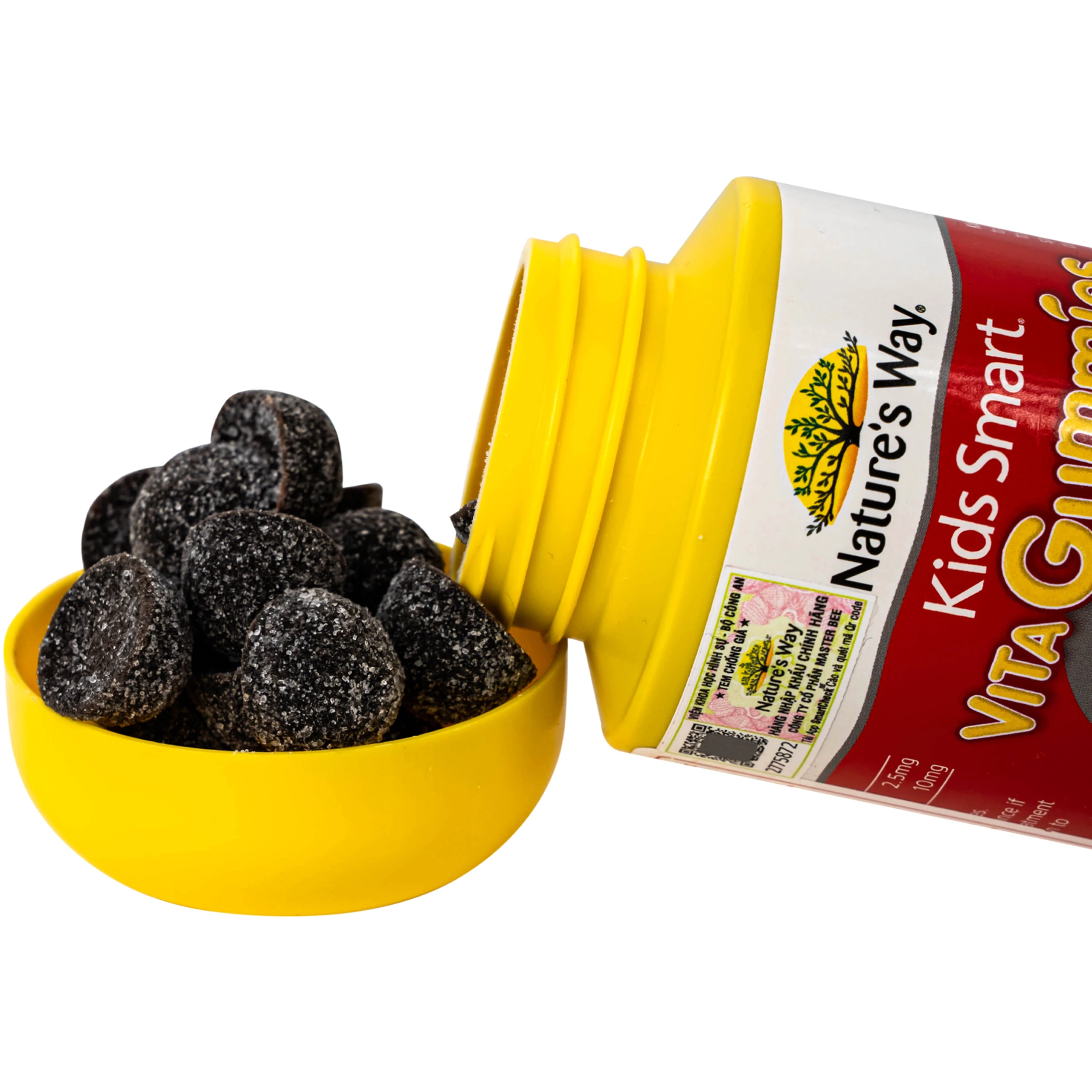 Viên nhai bổ sung sắt và Vitamin C cho bé Nature's Way Kids Smart Vita Gummies Iron + Vitamin C (Hộp 60 viên)