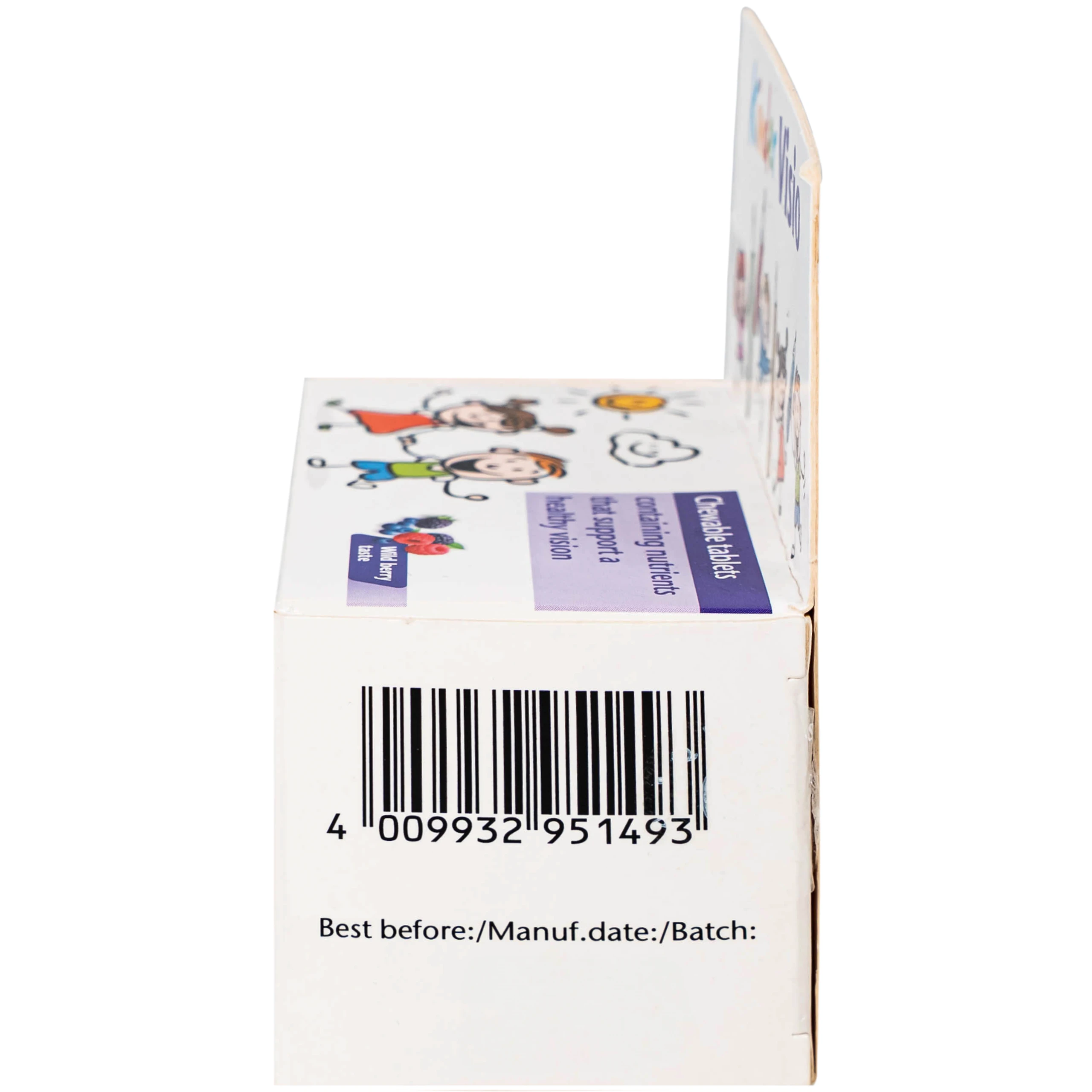 Viên nhai giúp mắt khỏe mạnh và tăng cường thị lực cho bé Doppelherz Aktiv Kinder Visio 60v