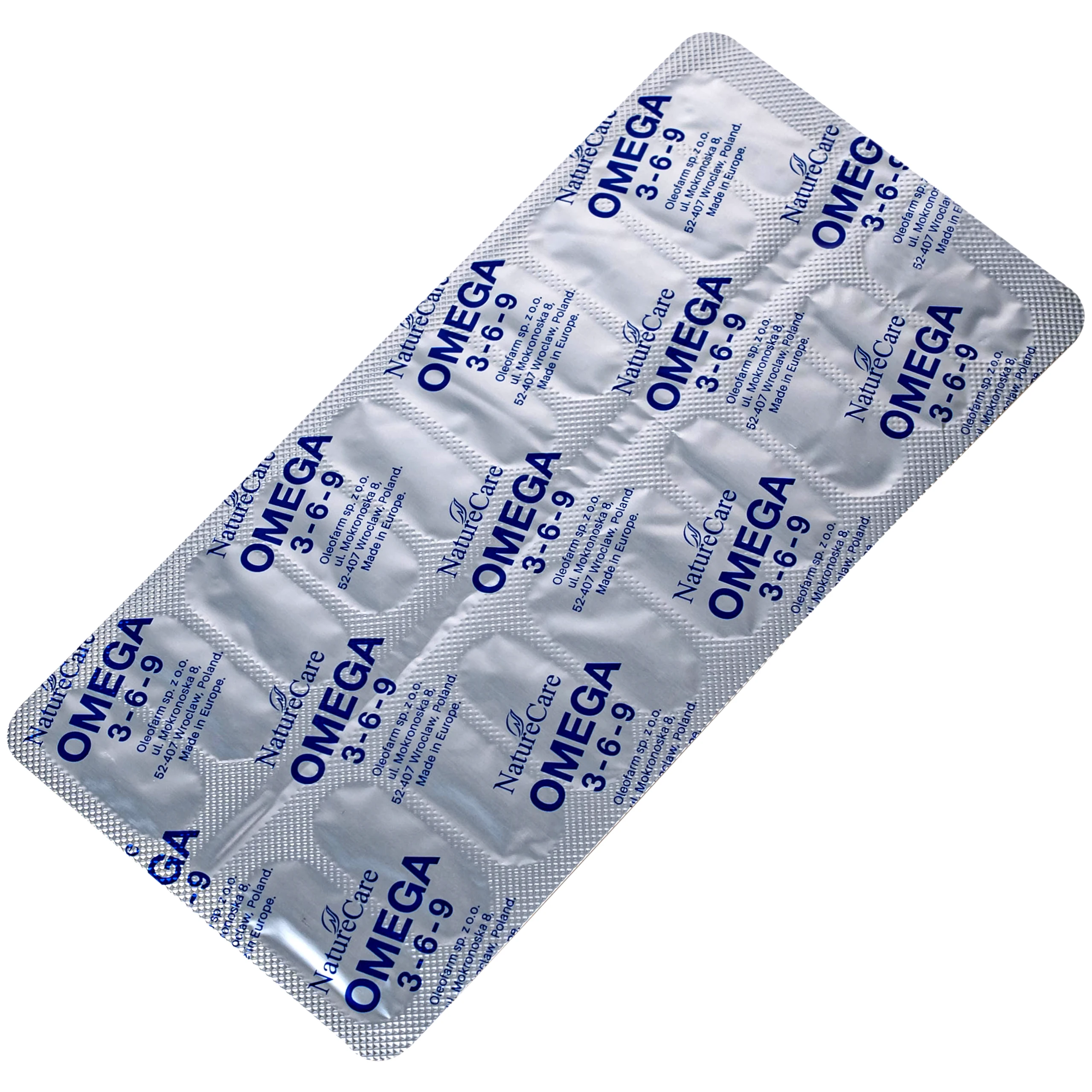 Viên uống bổ sung Omega 3-6-9, tốt cho tim mạch, não và mắt, giảm nguy cơ xơ vữa động mạch Omega 3-6-9 NatureCare (6 vỉ x 20 viên)