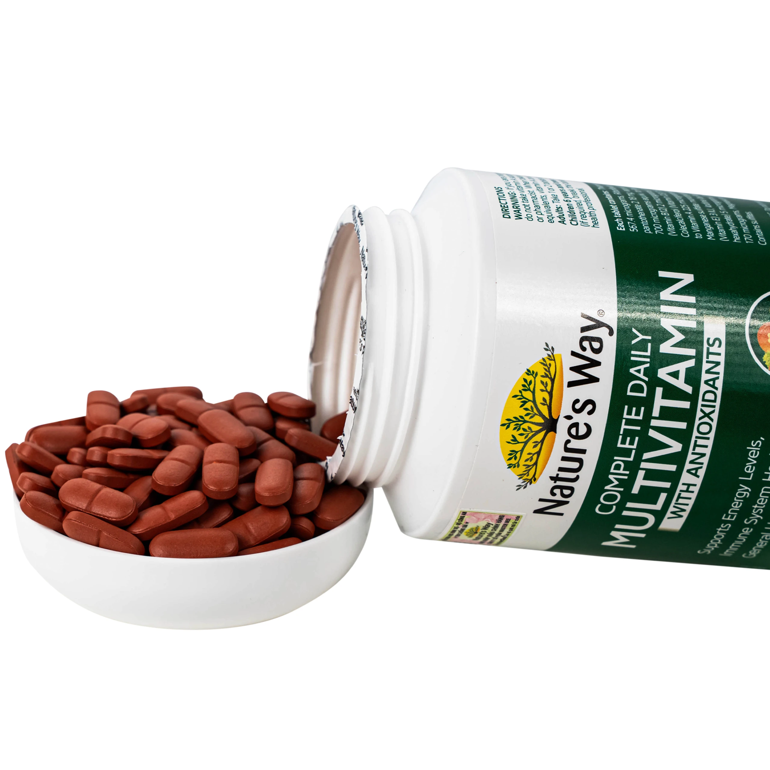 Viên uống bổ sung Vitamin và khoáng chất, giúp tăng đề kháng Nature's Way Complete Daily Multivitamin(Hộp 200 viên)