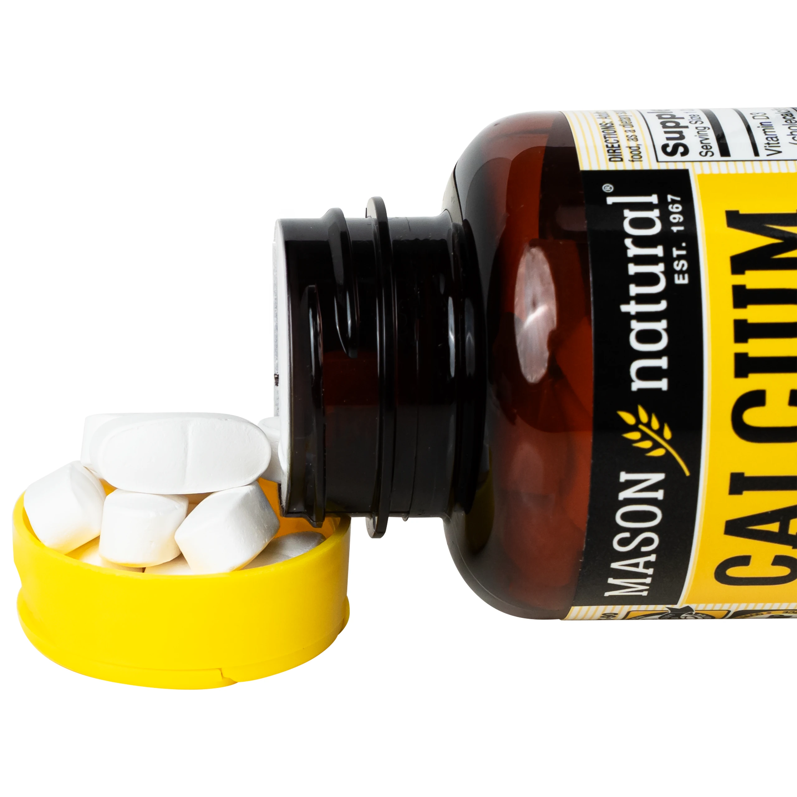 Viên uống giúp xương chắc khỏe Mason Natural Calcium Citrate + D3 (90 viên) 6