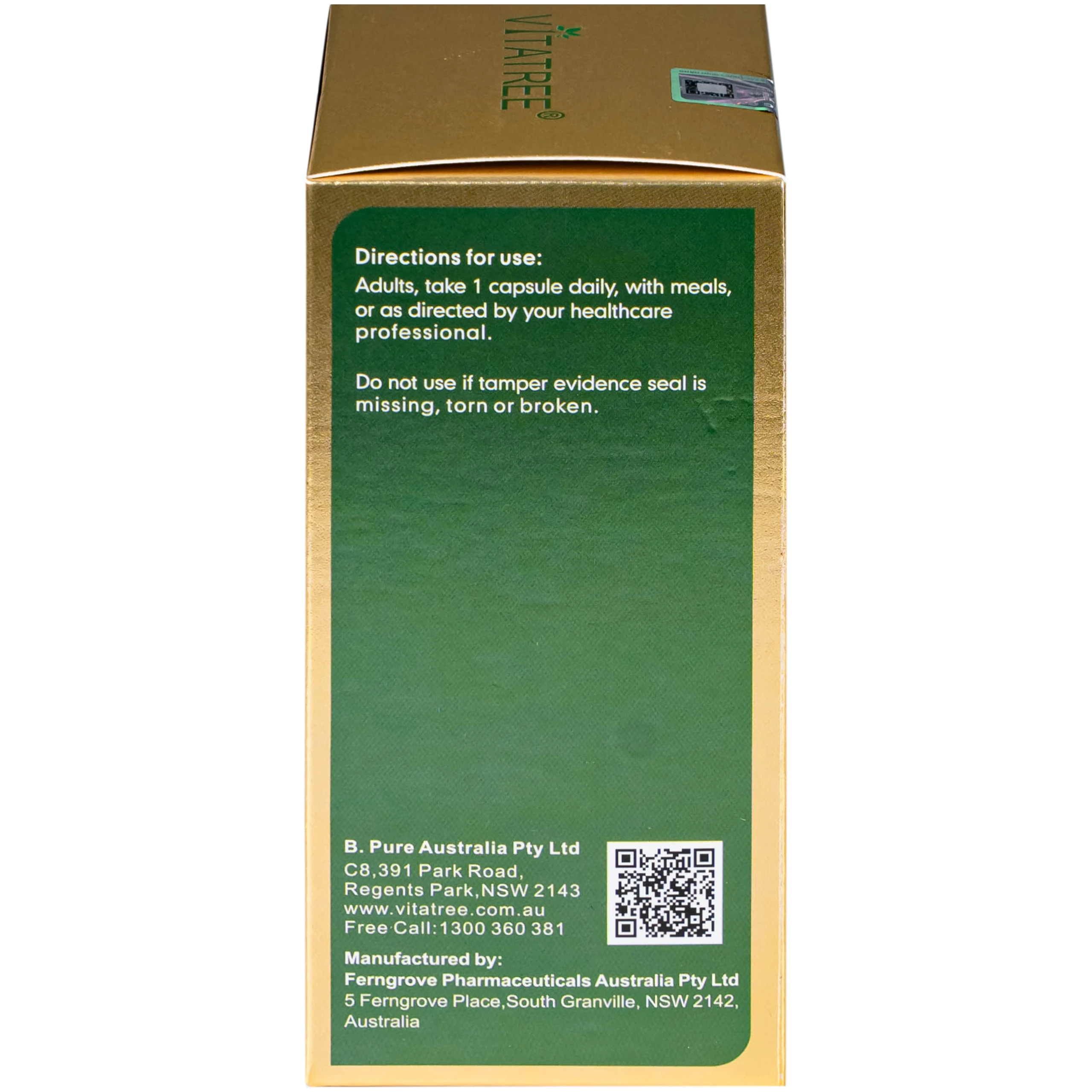 Viên uống hỗ trợ duy trì sức khoẻ của mắt và tăng cường thị lực Vitatree Bilberry 10000 (Hộp 60 viên) 3