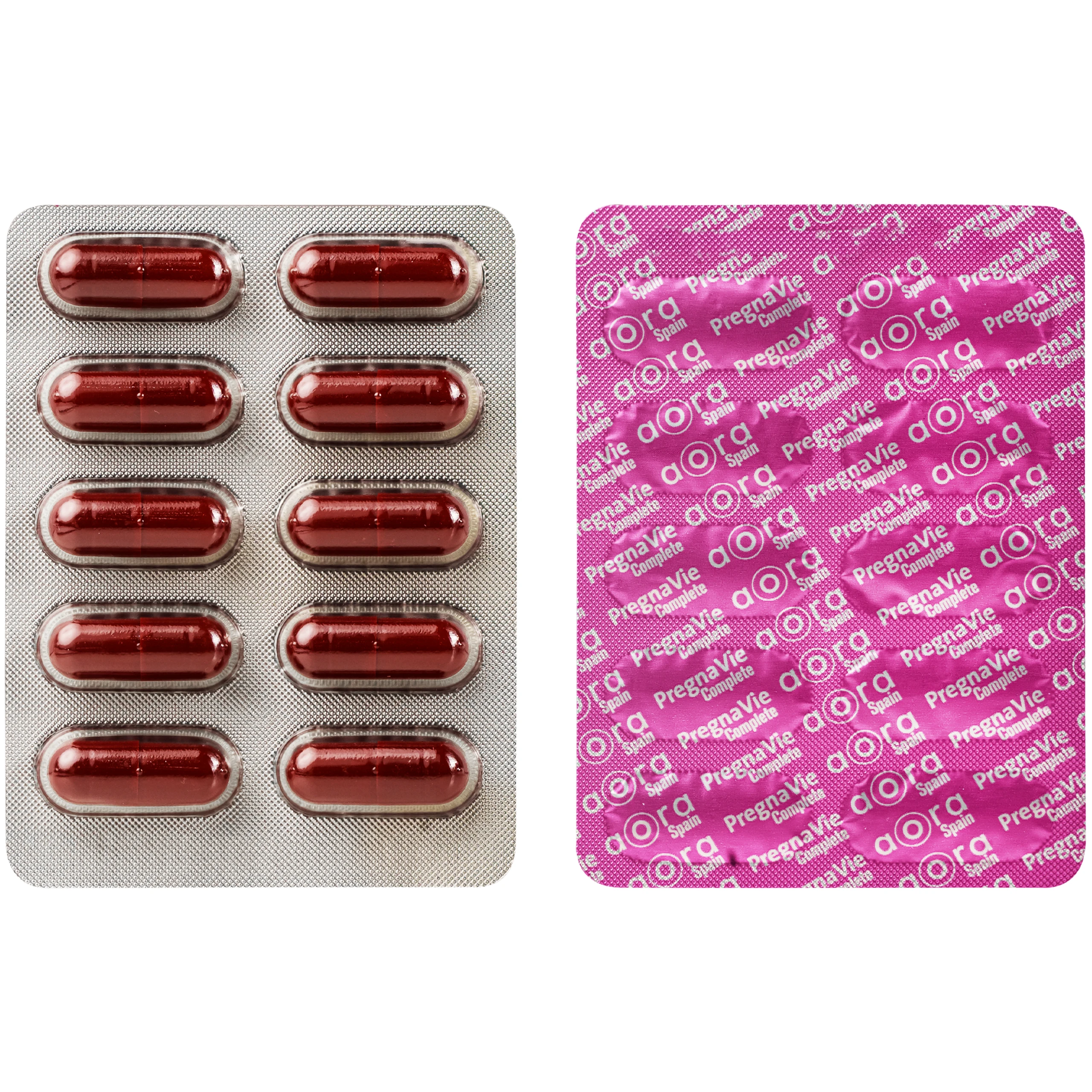 Viên uống cung cấp vitamin và khoáng chất cho phụ nữ mang thai và cho con bú PregnaVie Complete MHD (3 vỉ x 10 viên) 8