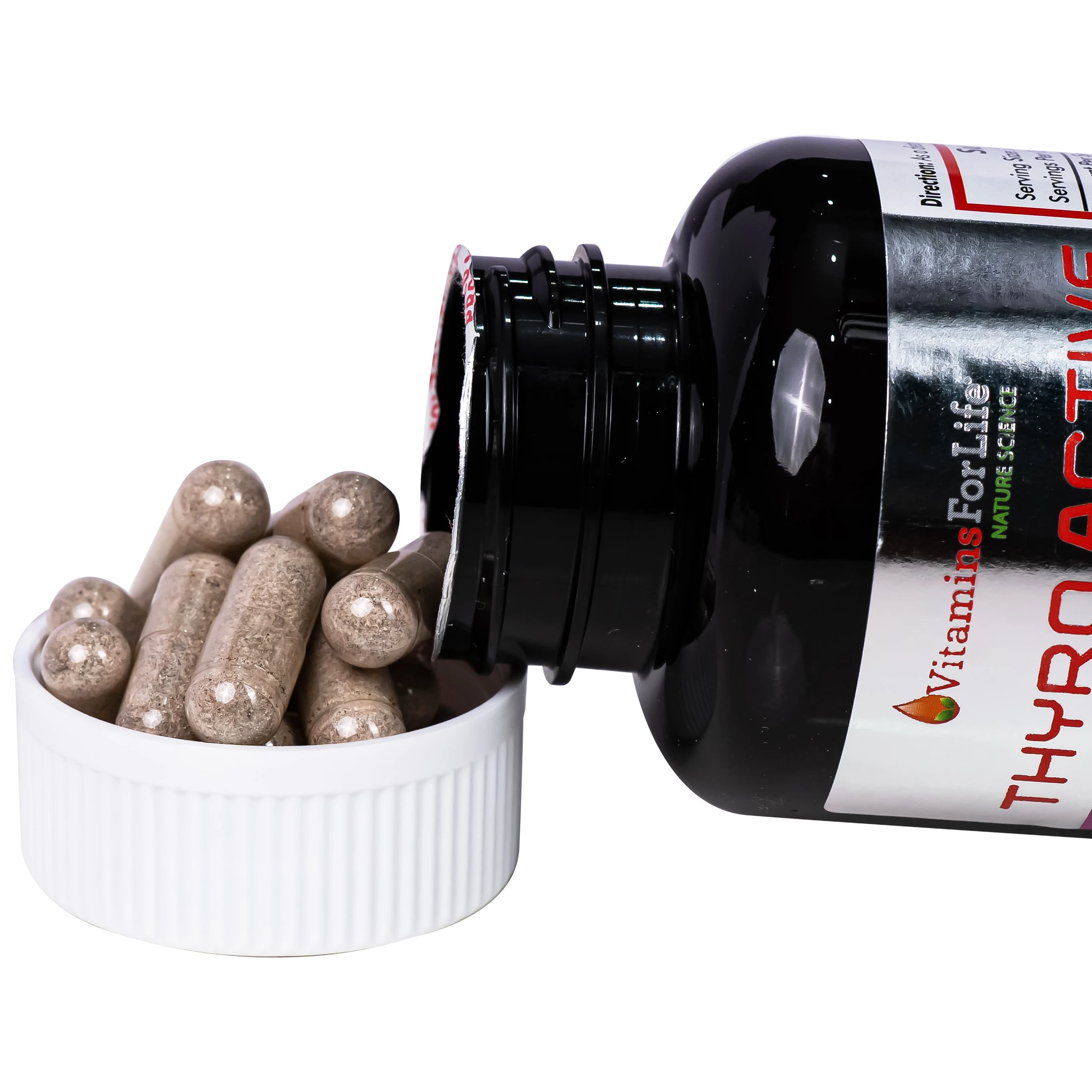 Viên uống bổ sung L-Tyrosine, I-ốt, hỗ trợ tăng cường chức năng tuyến giáp Thyro Active Vitamins For Life (Hộp 30 viên)