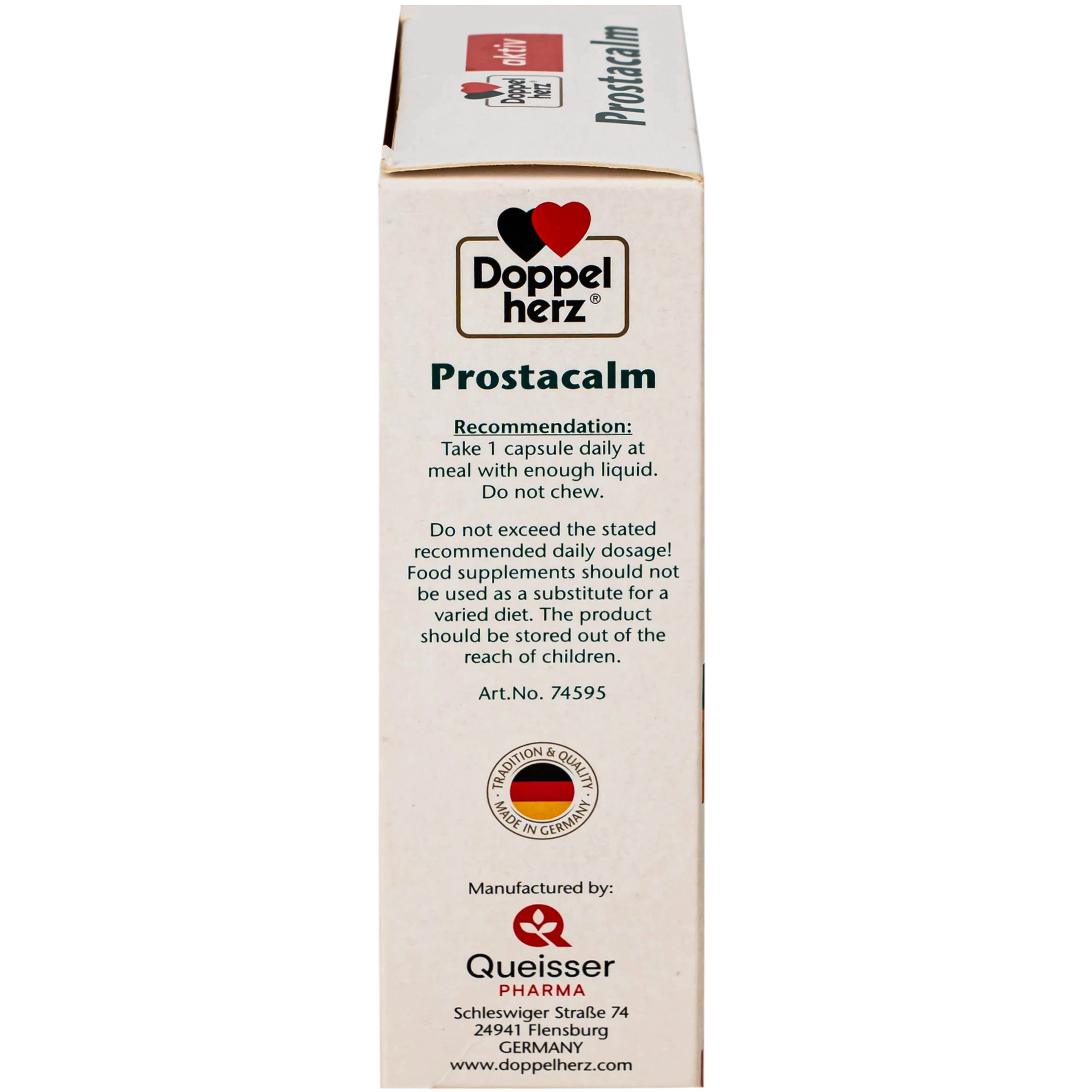 Viên uống giúp giảm triệu chứng do bệnh phì đại tiền liệt tuyến cho nam giới Doppelherz Aktiv Prostacalm (3 vỉ x 10 viên) 5
