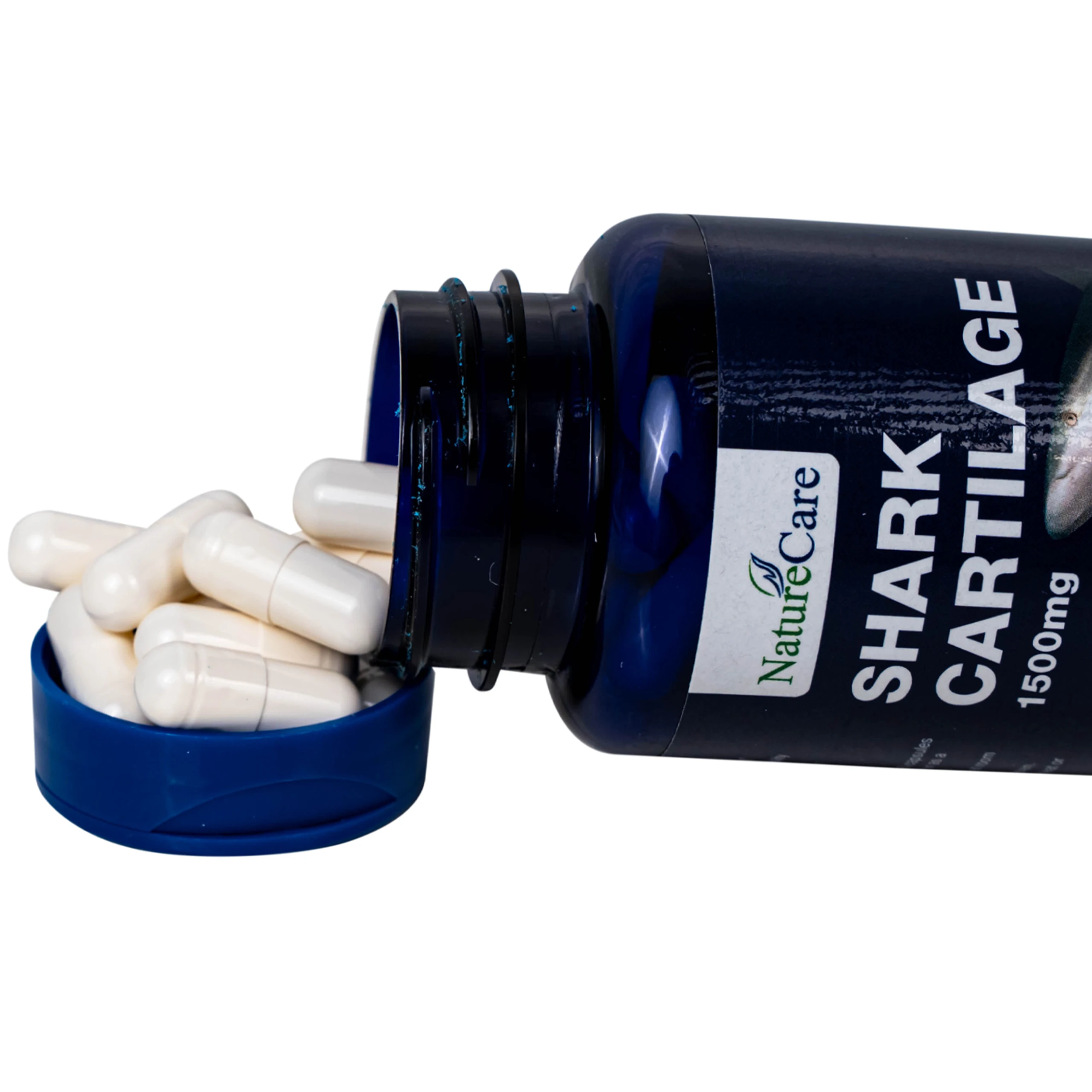 Viên uống hỗ trợ bôi trơn khớp, duy trì sức khỏe của khớp Shark Cartilage NatureCare (60 viên)