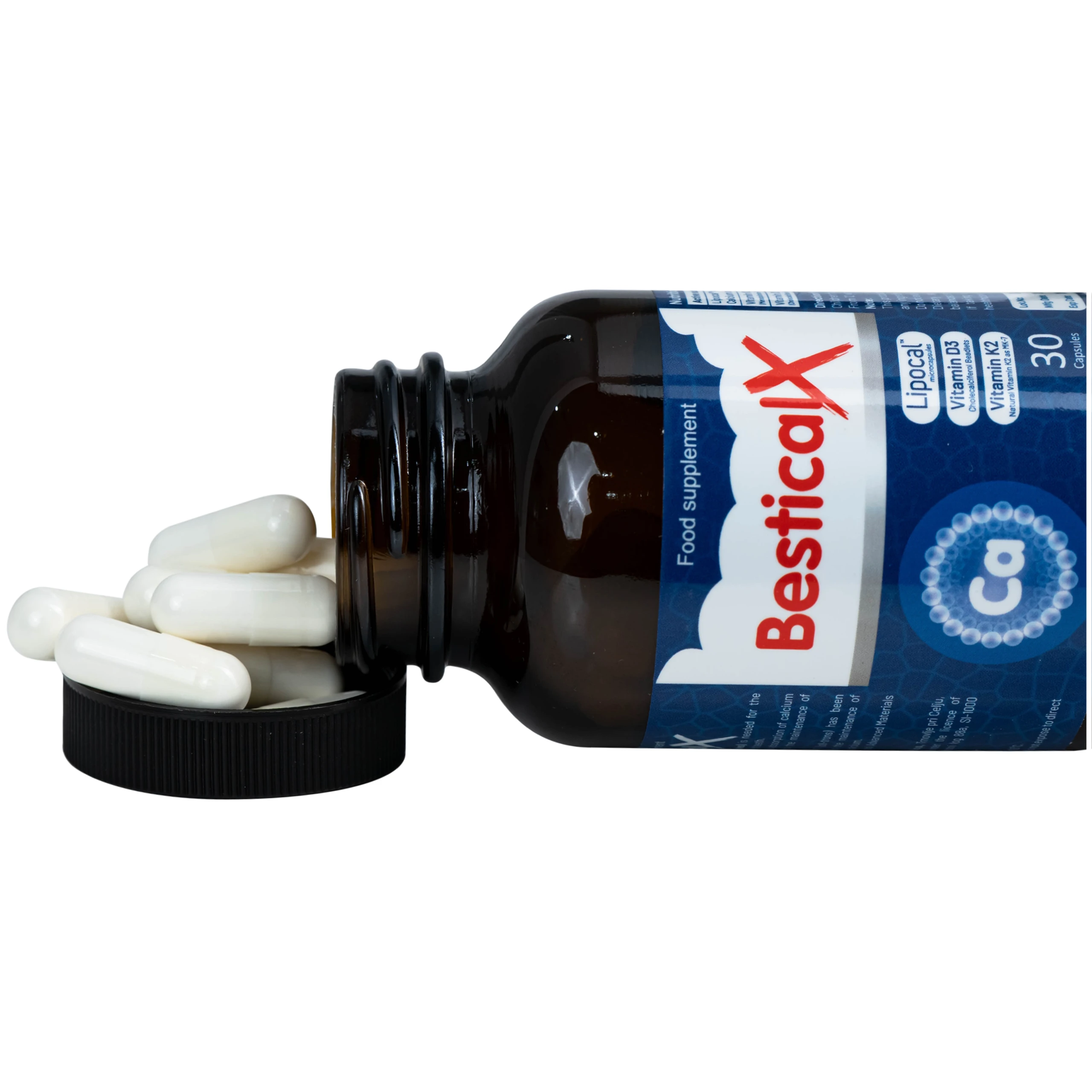 Viên uống BesticalX Ergopharm bổ sung canxi, vitamin D3 và vitamin K2, hỗ trợ xương, răng (30 viên) 6
