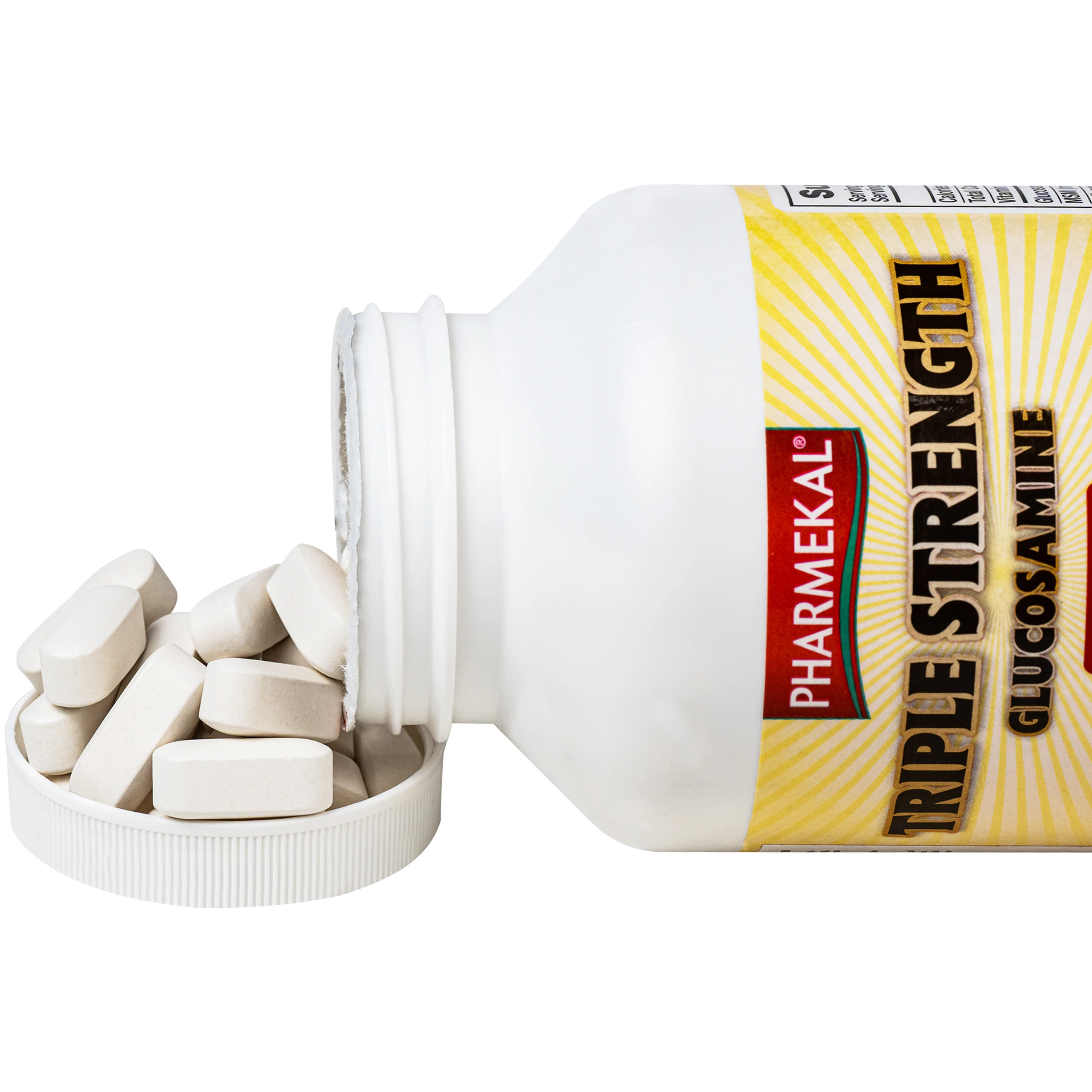 Viên uống hỗ trợ khớp, bổ sung dưỡng chất cho khớp Triple Strength Glucosamine 1500mg Pharmekal (200 viên) 4