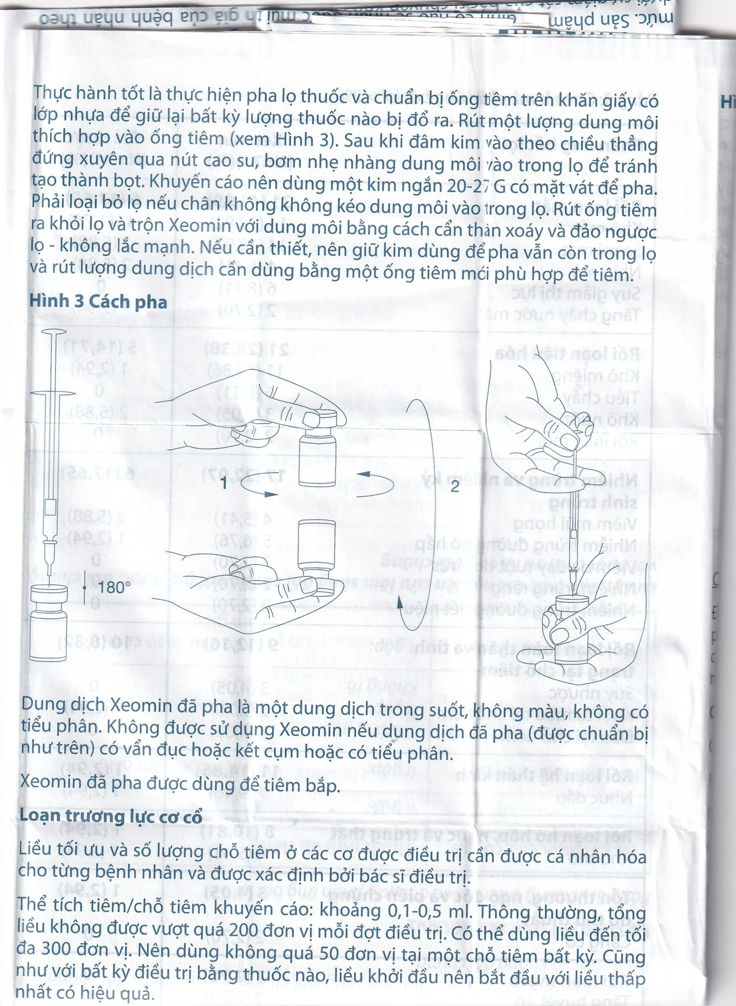 Thuốc Xeomin 100 Units Merz điều trị loạn trương lực cơ cổ, co thắt mi, co cứng sau đột quỵ chi trên