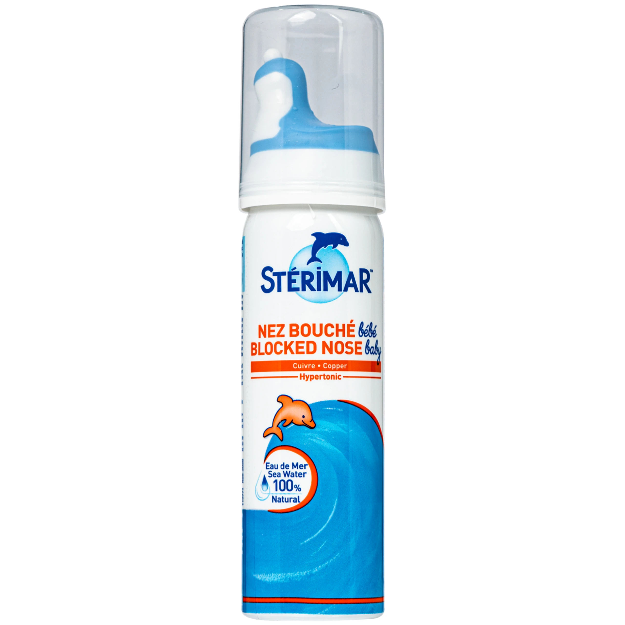 Xịt mũi trẻ em Sterimar Blocked Nose Baby (Mẫu mới) - Hỗ trợ giảm viêm mũi, nghẹt mũi cho trẻ từ 3 tháng đến 3 tuổi (50ml) 6